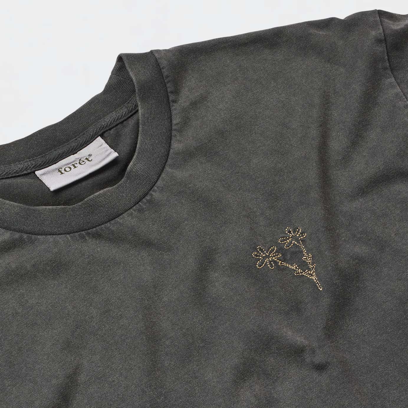 Bouquet T-Shirt Washed Black - Image 6