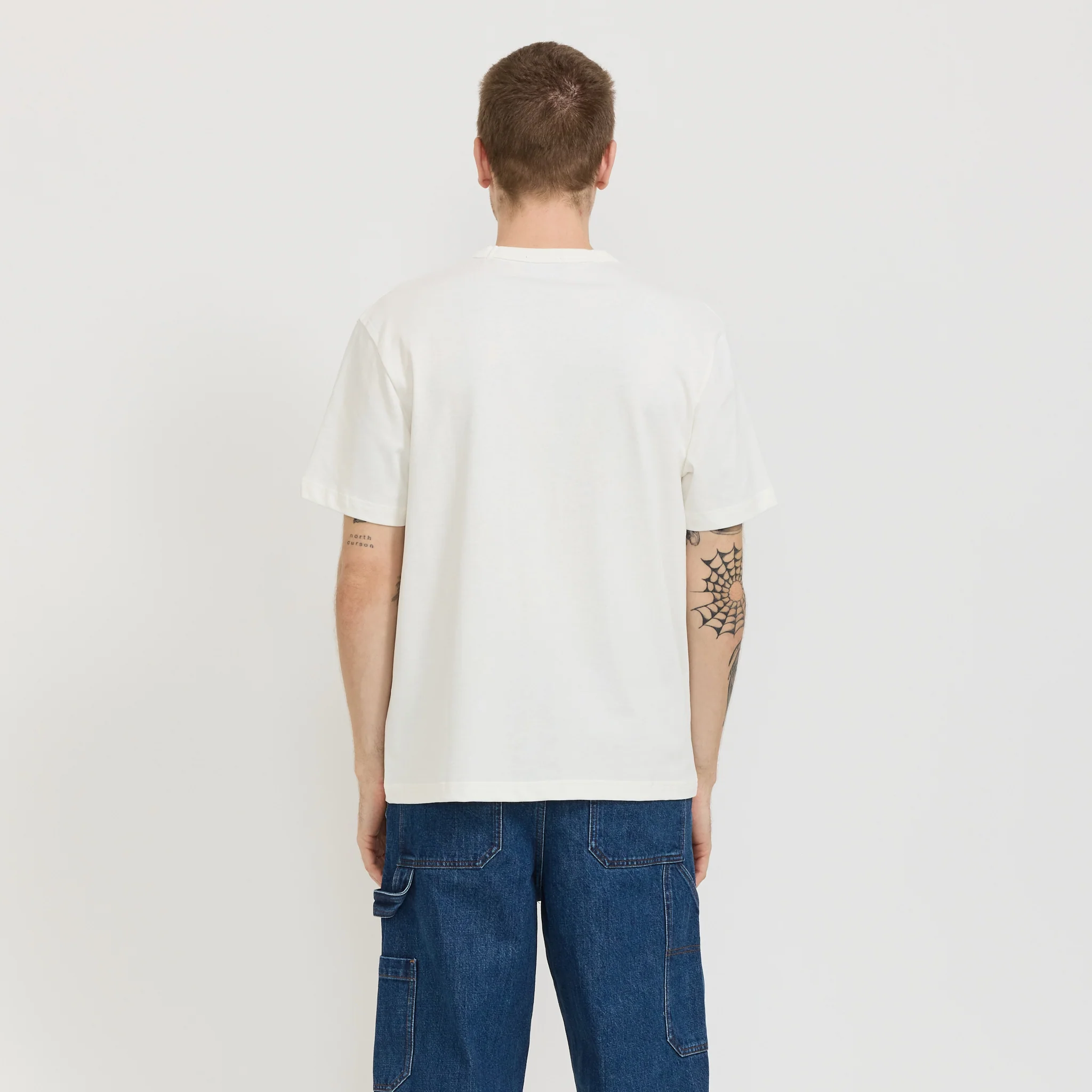Boxy Petit VPC T-Shirt White/Green - Image 4