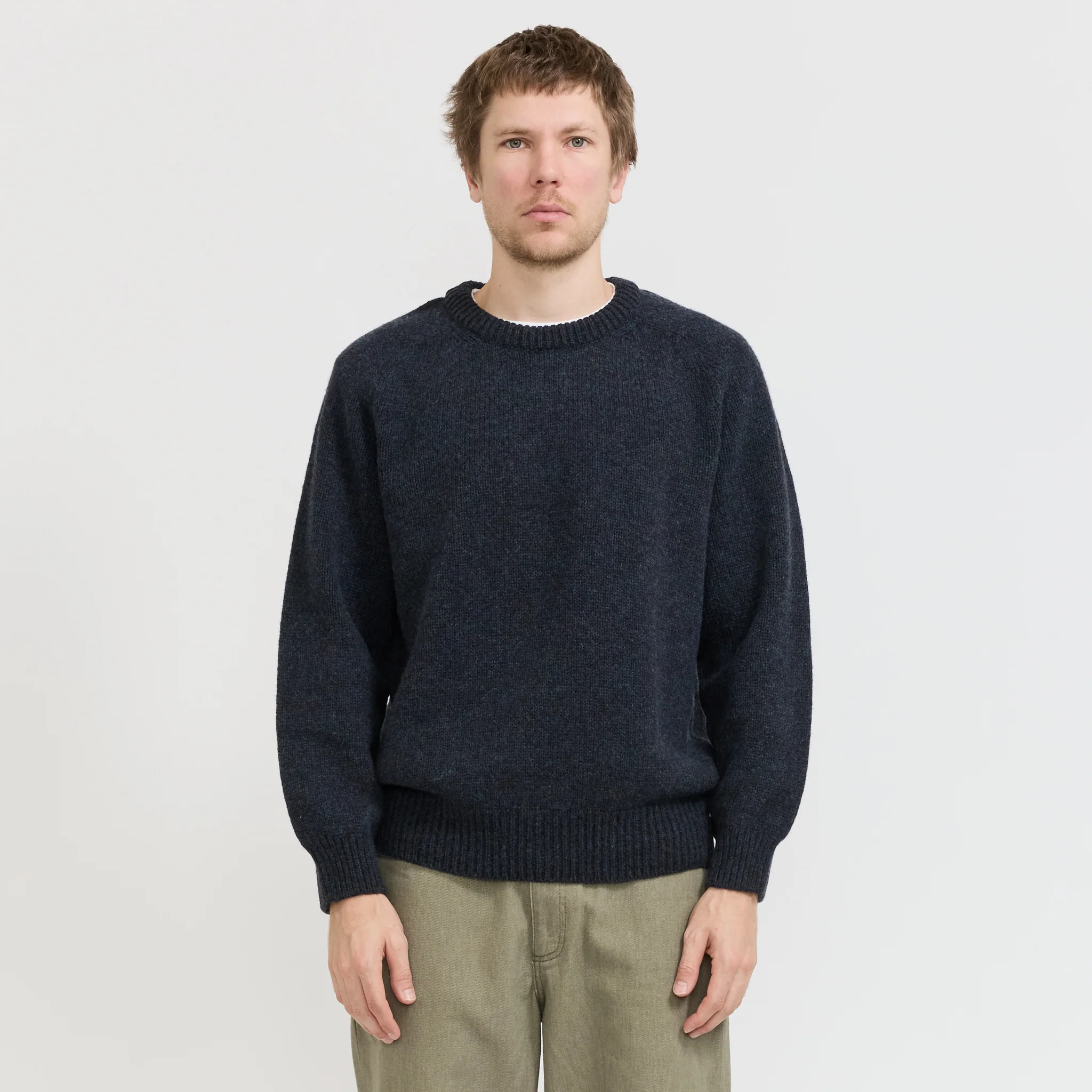 Boxy Space Knit Pullover Storm - Image 6