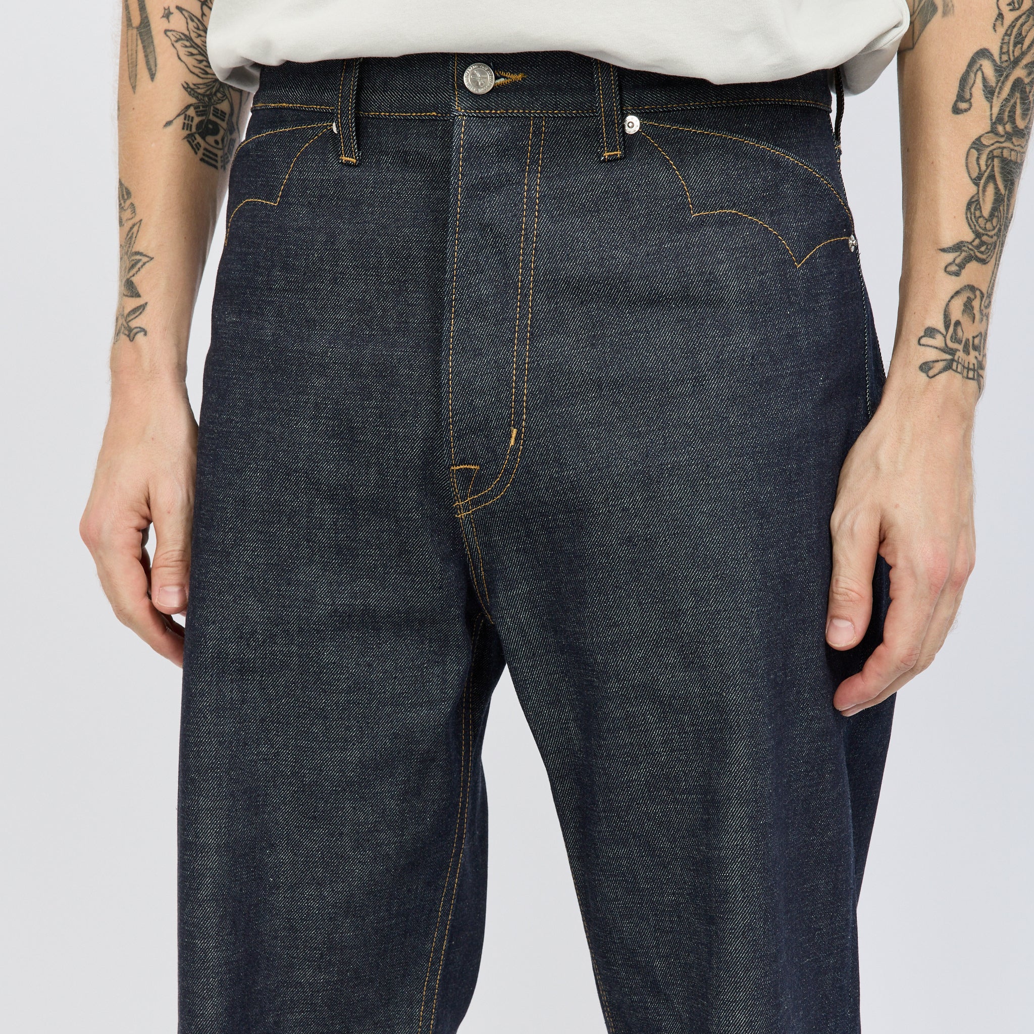 Brain Dead x A.P.C. Type 00 Selvedge Denim Pant Indigo - Image 4