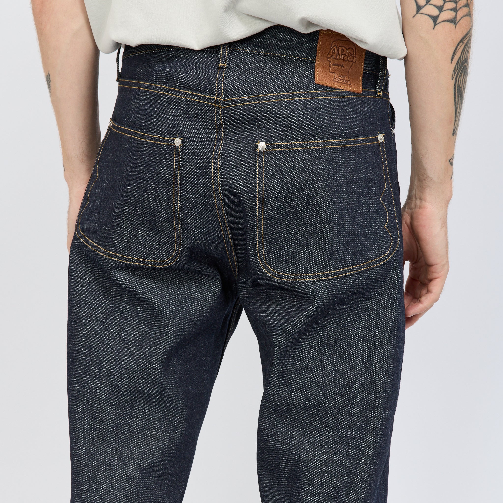 Brain Dead x A.P.C. Type 00 Selvedge Denim Pant Indigo - Image 5