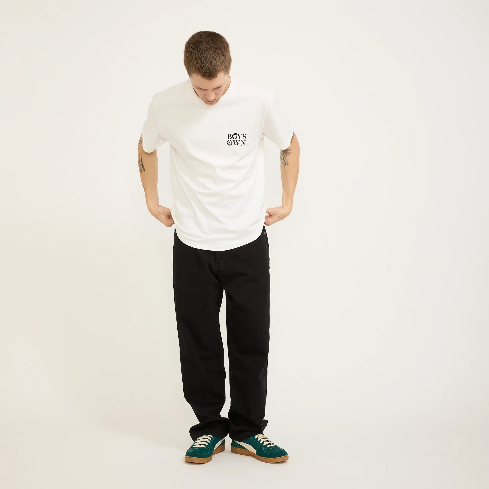 Bring The Noise Print Tee White - Image 4