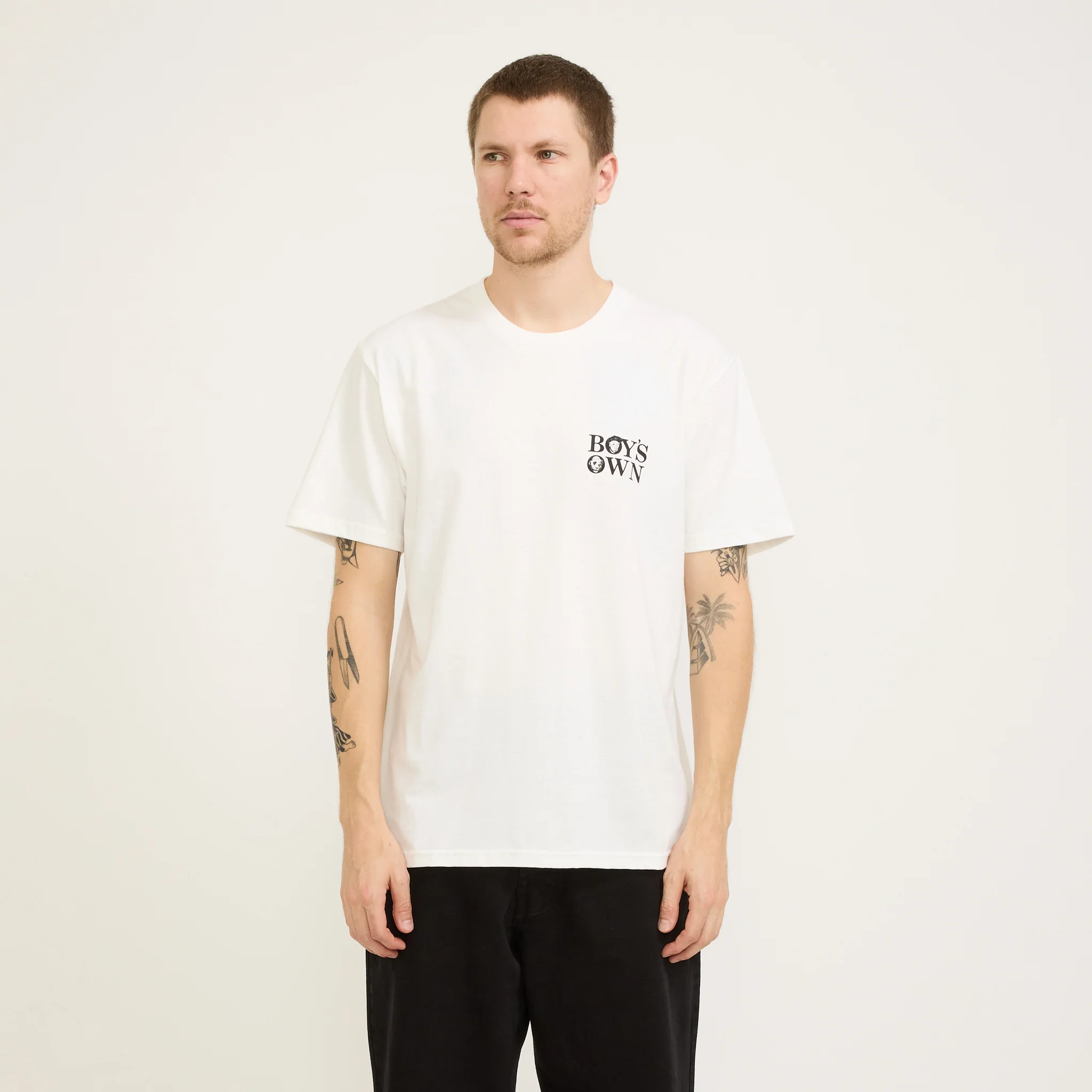 Bring The Noise Print Tee White - Image 5