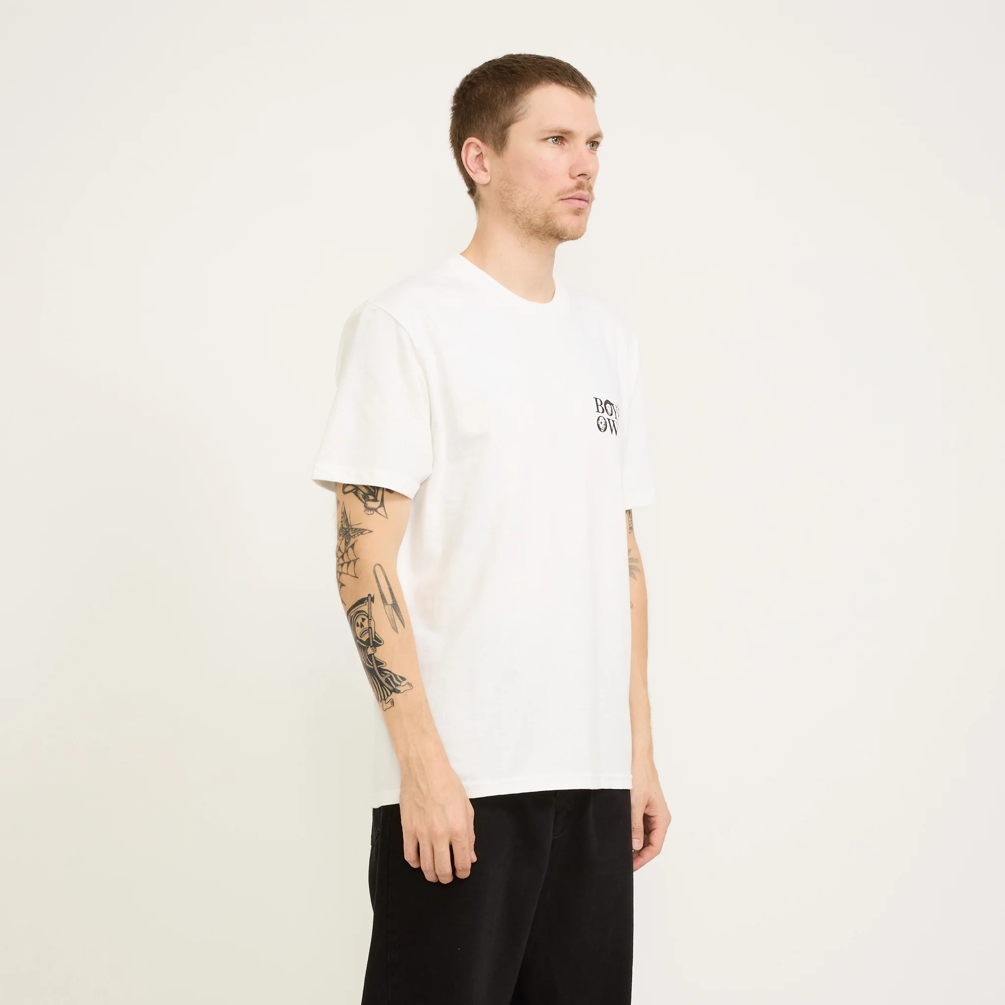 Bring The Noise Print Tee White - Image 7