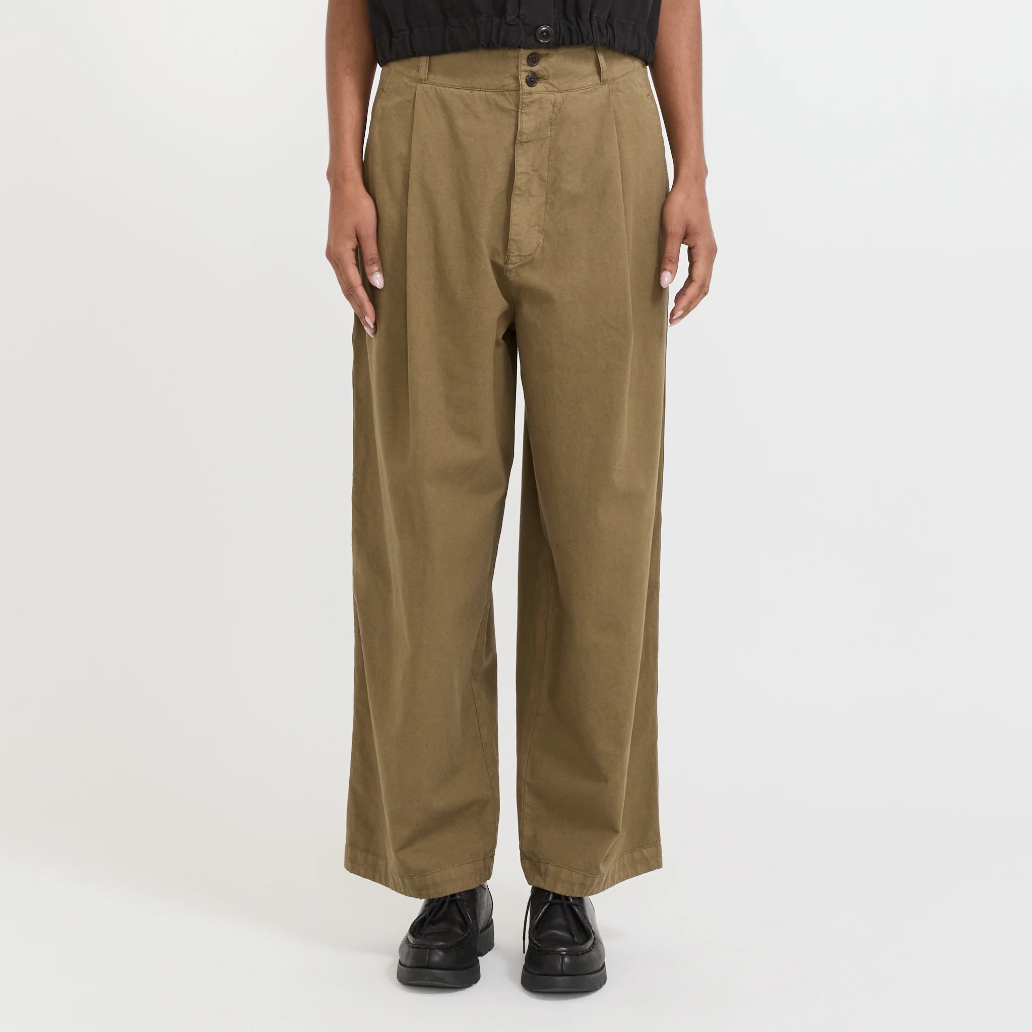 British Worker Pant Canteen Green