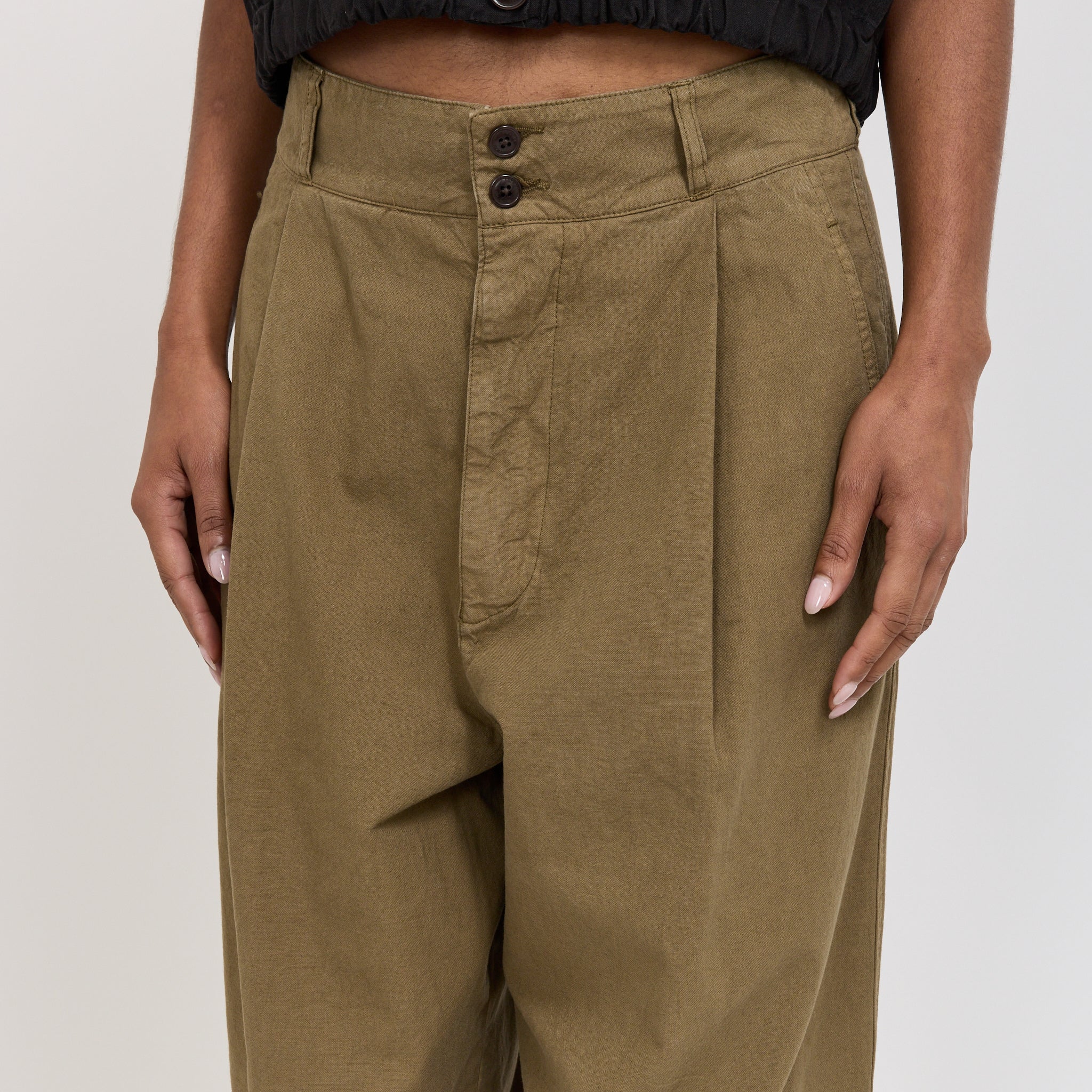 British Worker Pant Canteen Green - Image 5