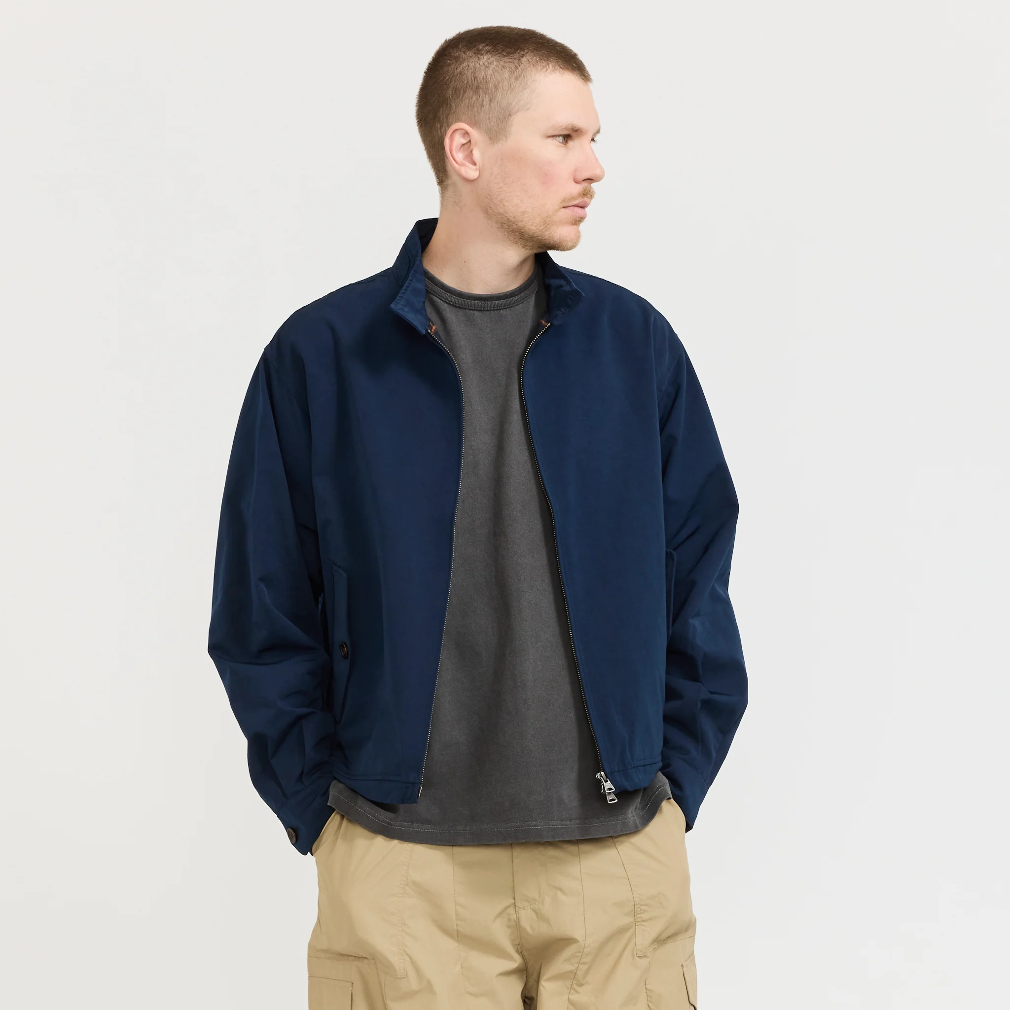 Buddy Harrington Jacket Navy - Image 3