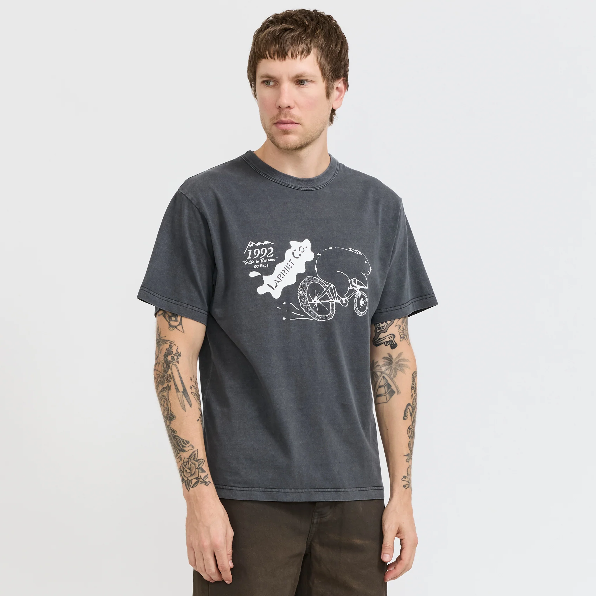 Burrows T-Shirt Used Black