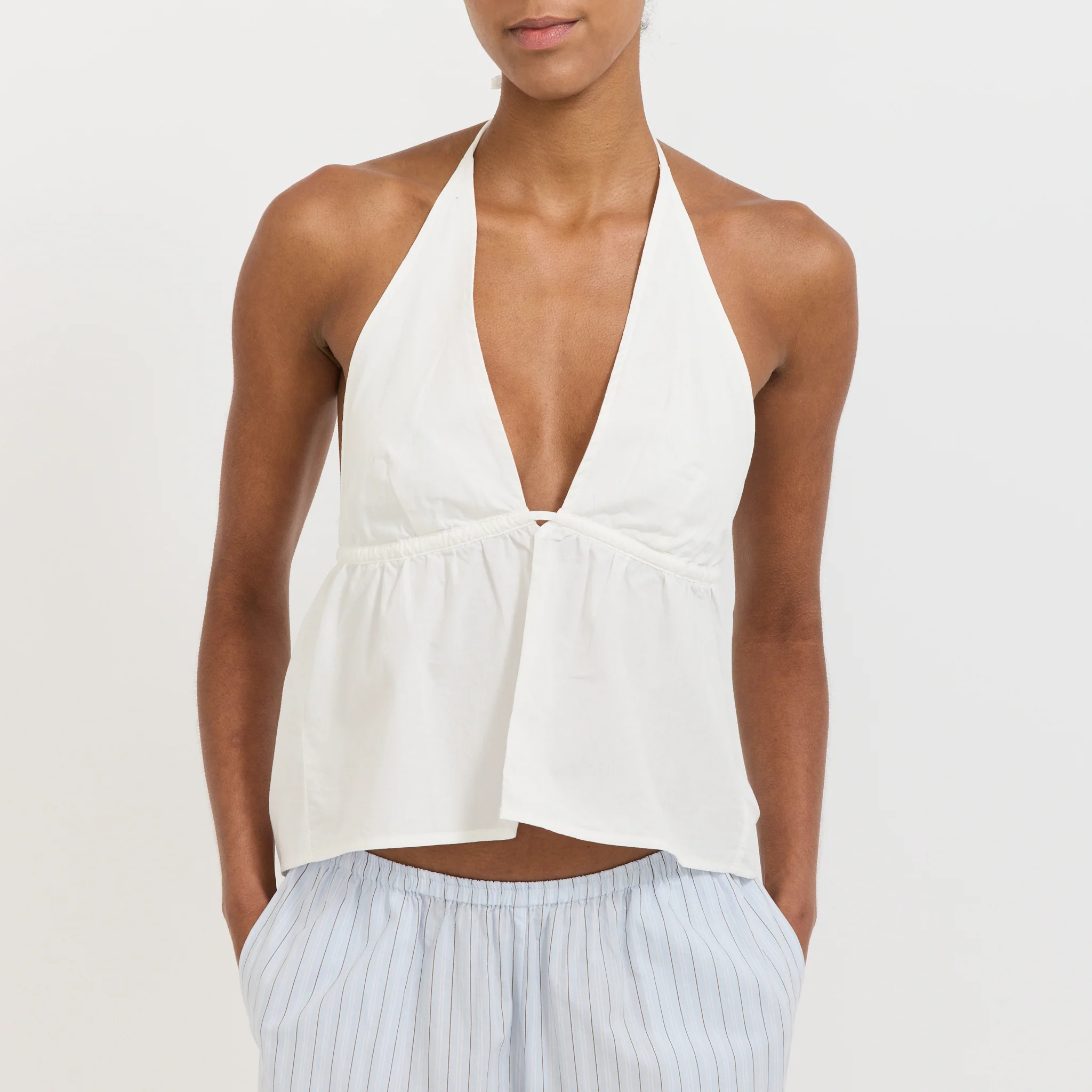 Button Halter White - Image 5