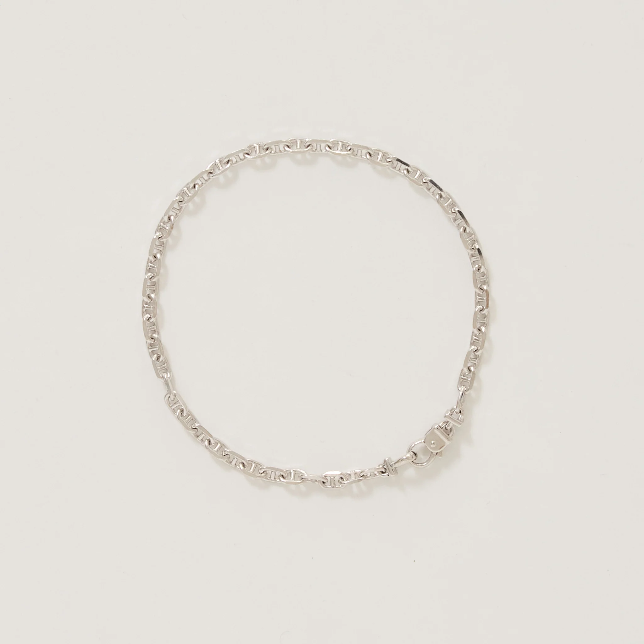 Cable Bracelet Silver - Image 2