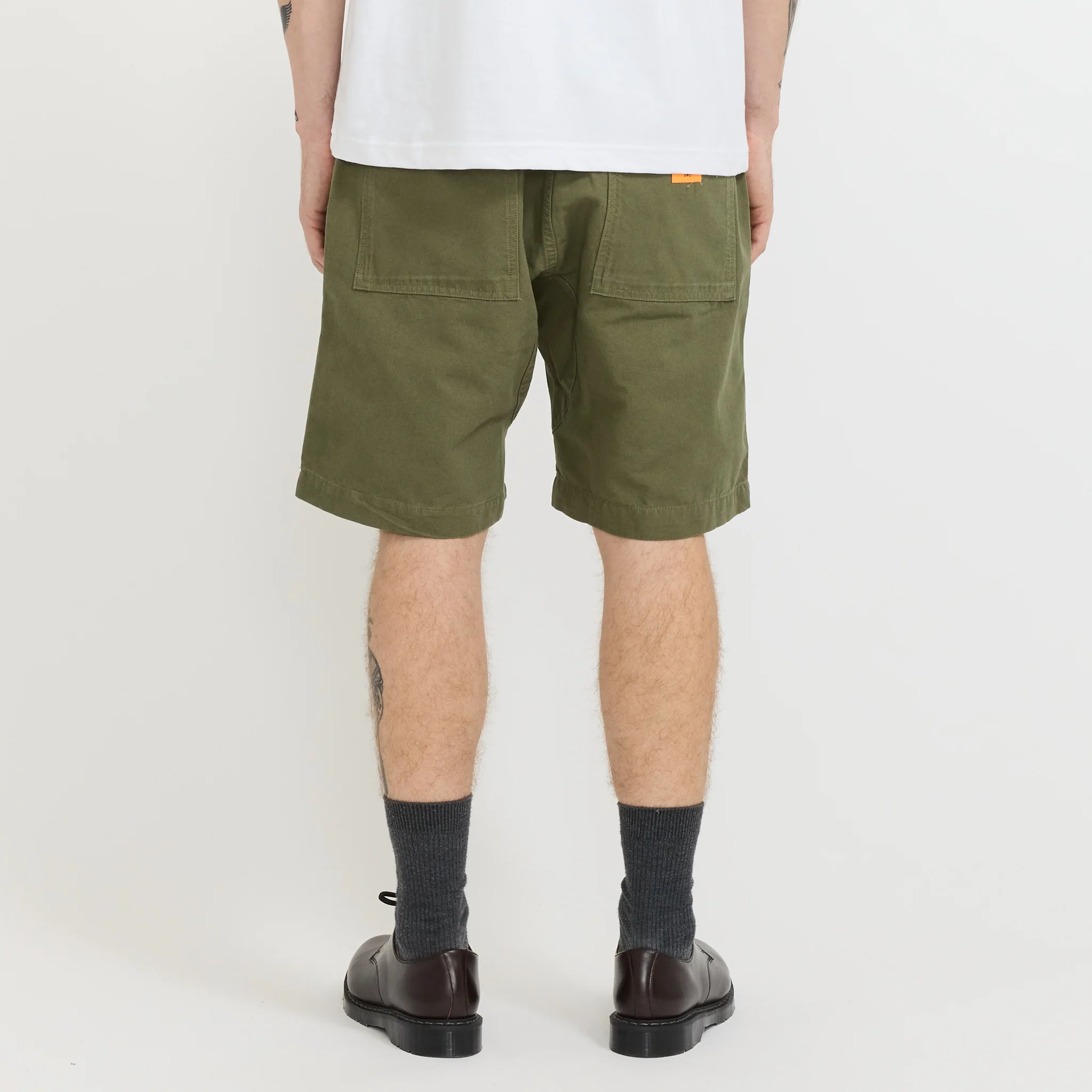 Classic Chef Shorts Olive - Image 4