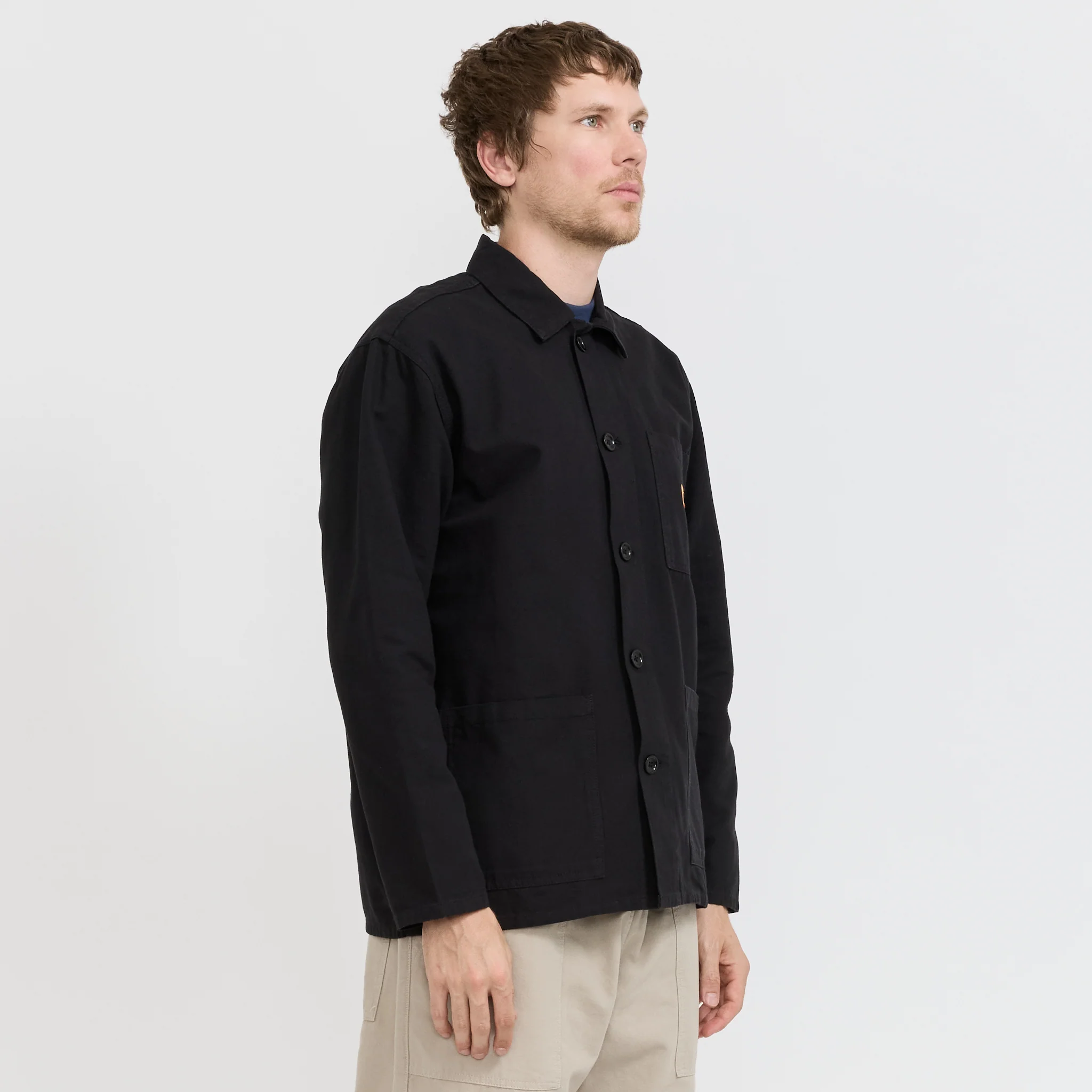 Classic Chore Shirt Black - Image 3