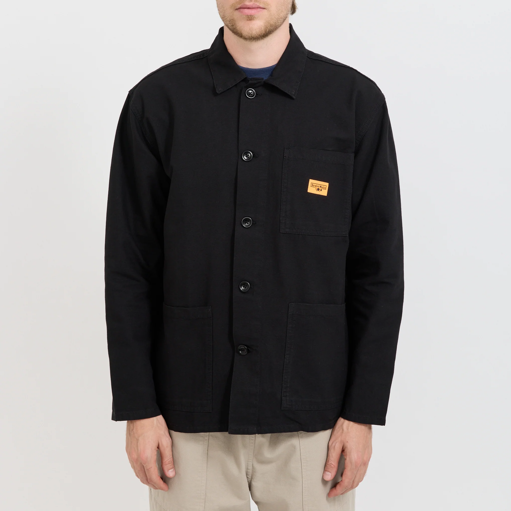 Classic Chore Shirt Black - Image 5