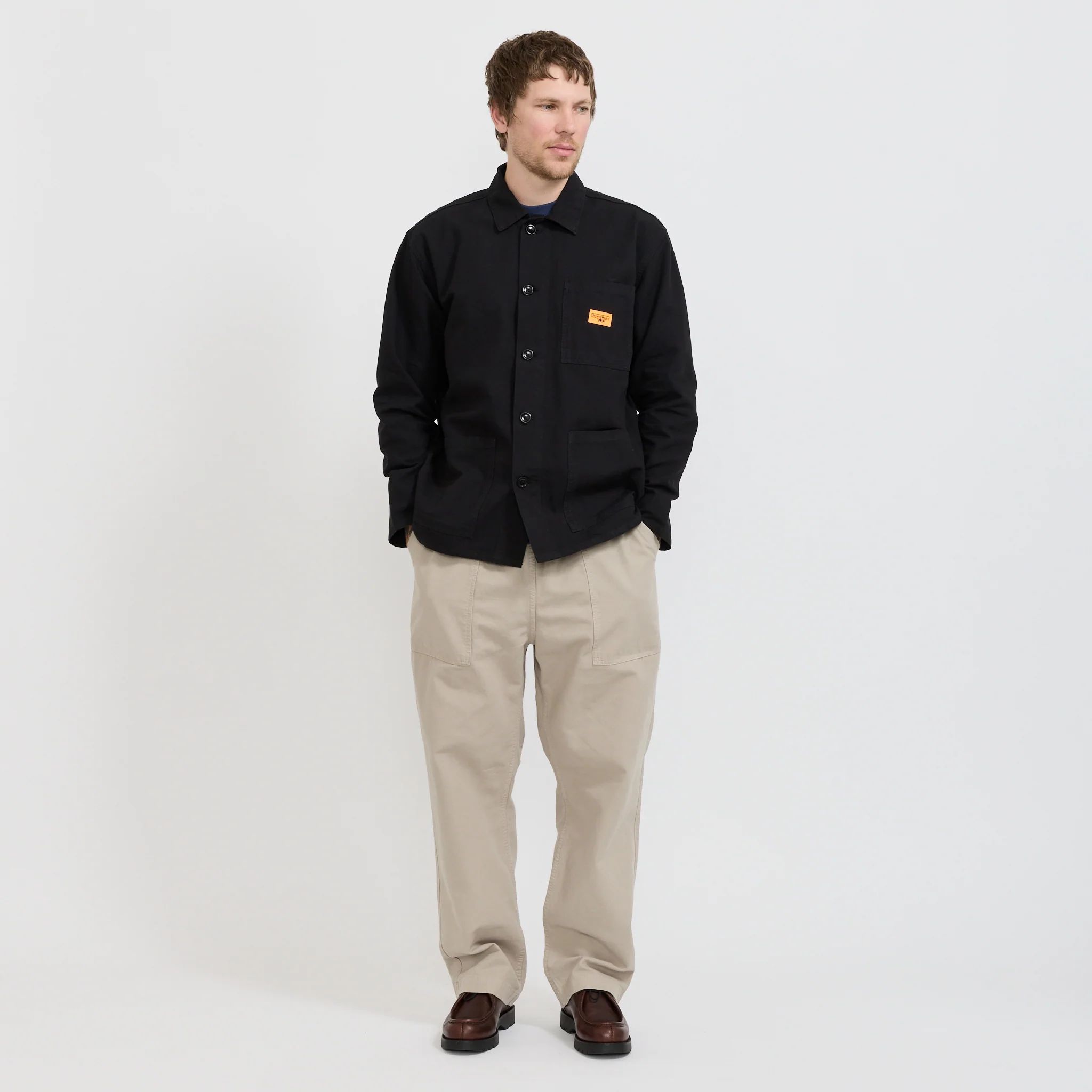 Classic Chore Shirt Black - Image 6
