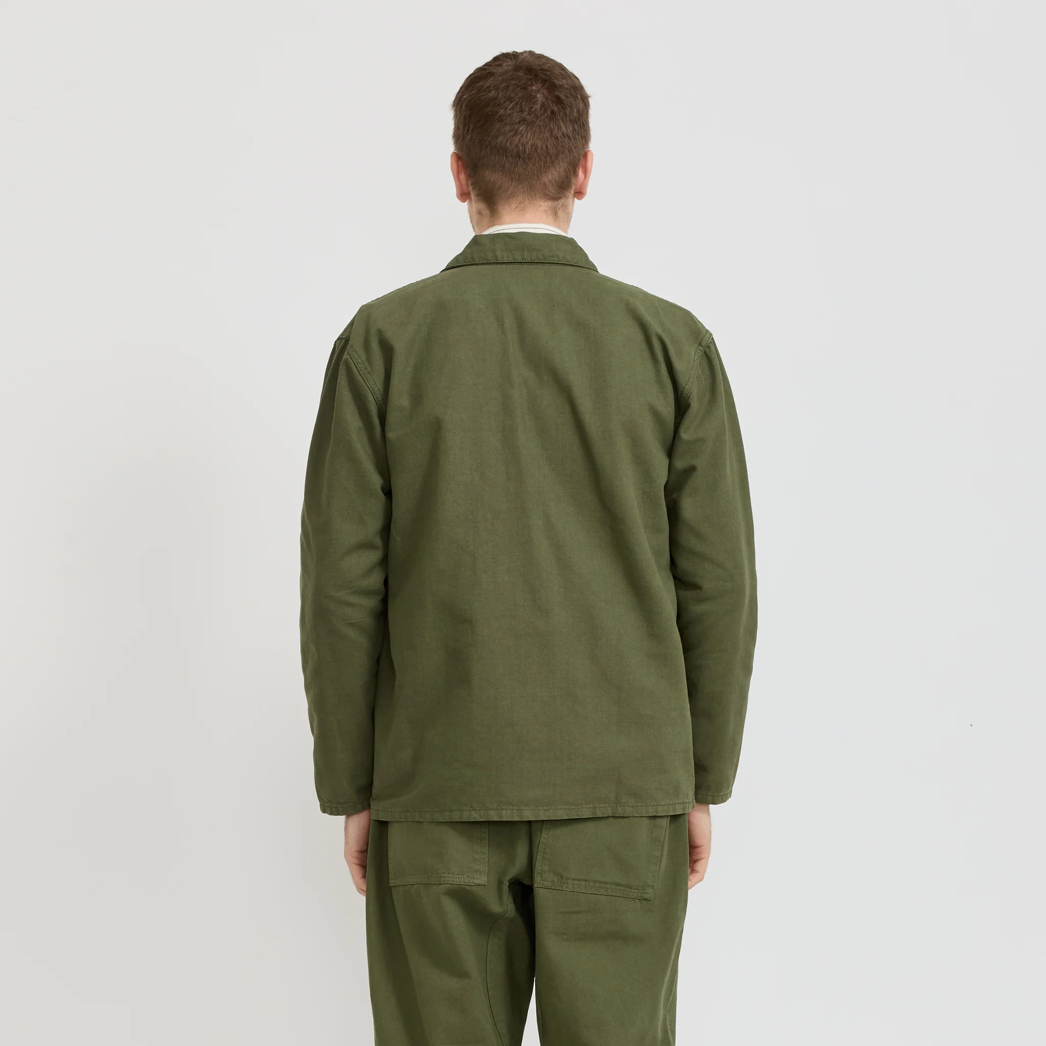 Classic Chore Shirt Olive - Image 4