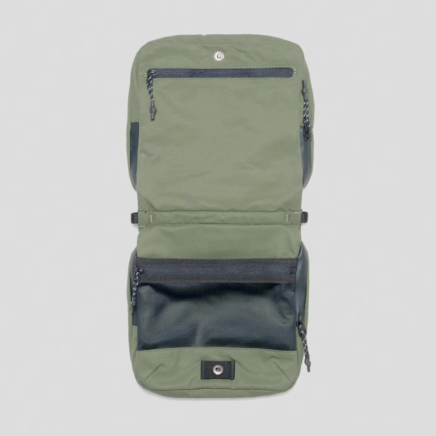 Casette Sacoche Medium Deep Forest Washed Nylon - Image 3
