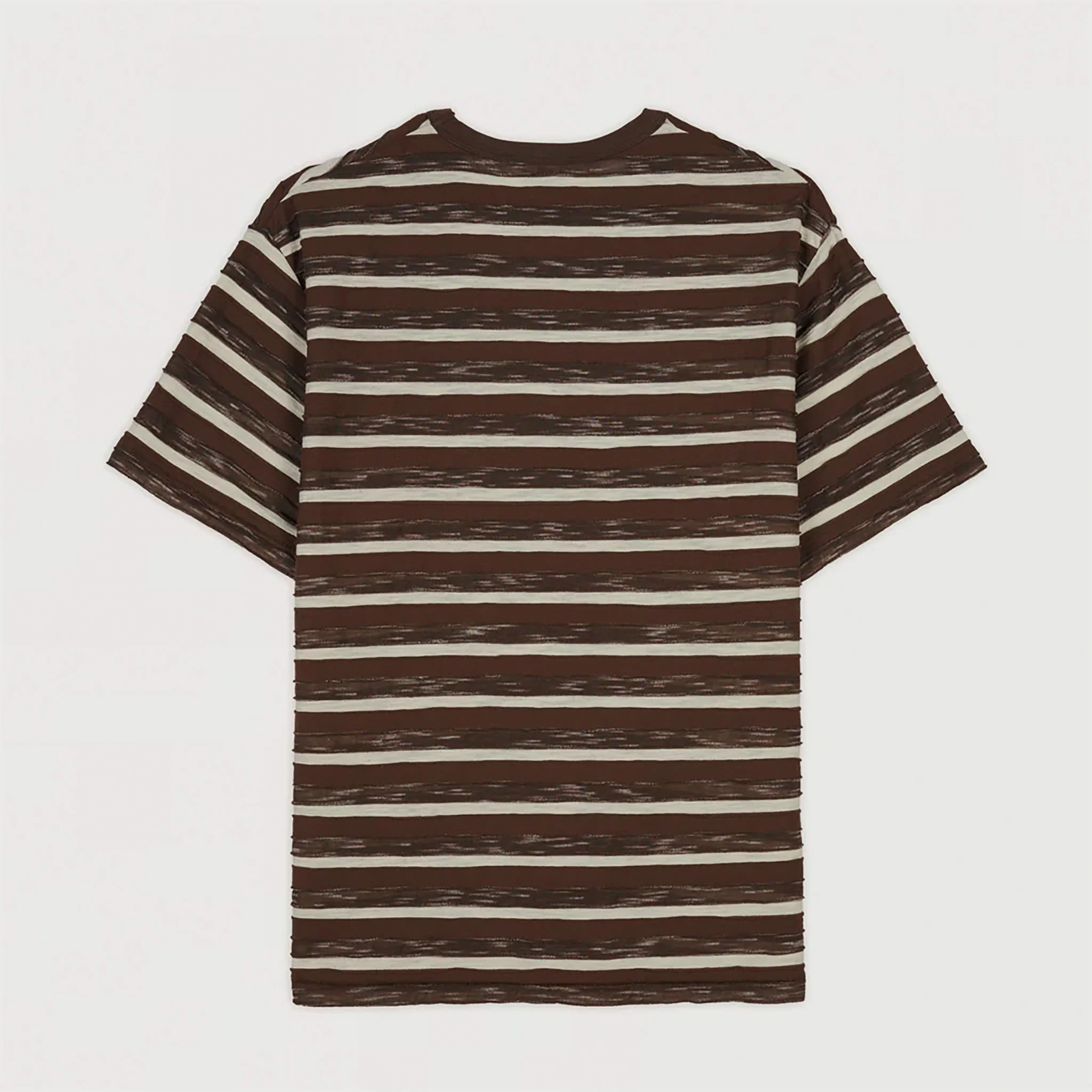 Casey Striped T-Shirt Coffee - Image 9