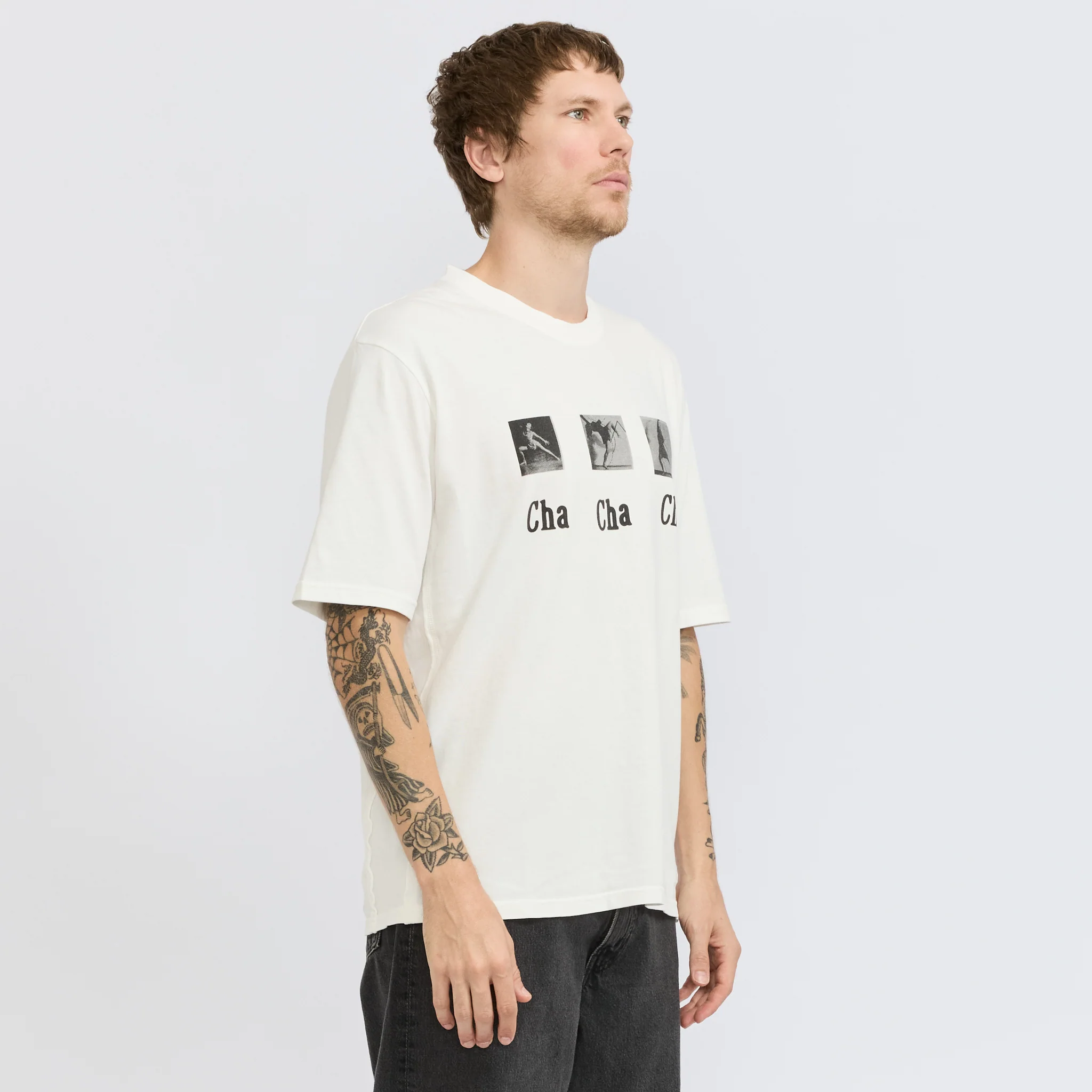 Cha Cha Cha SS Tee Off White - Image 3