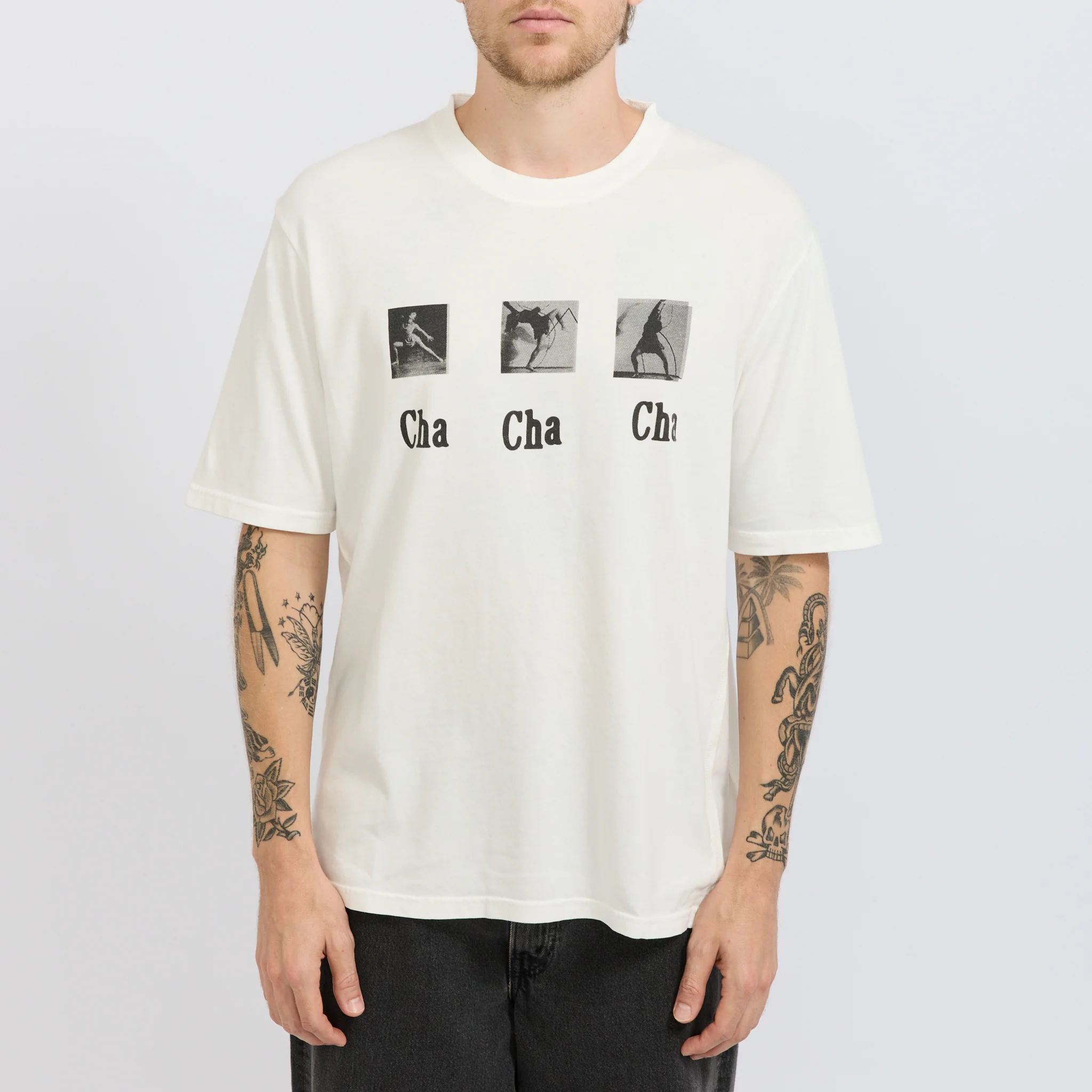 Cha Cha Cha SS Tee Off White - Image 5