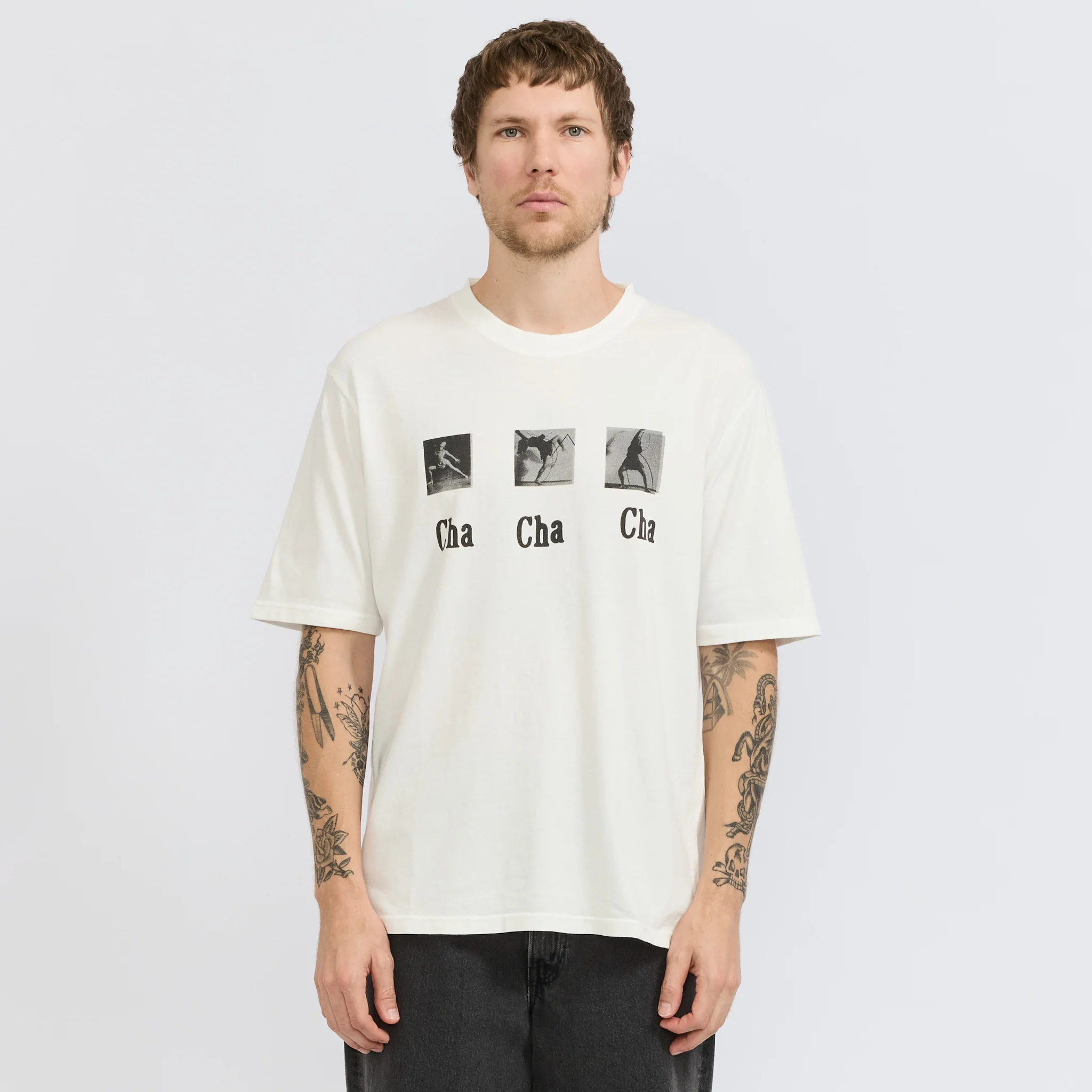 Cha Cha Cha SS Tee Off White - Image 8
