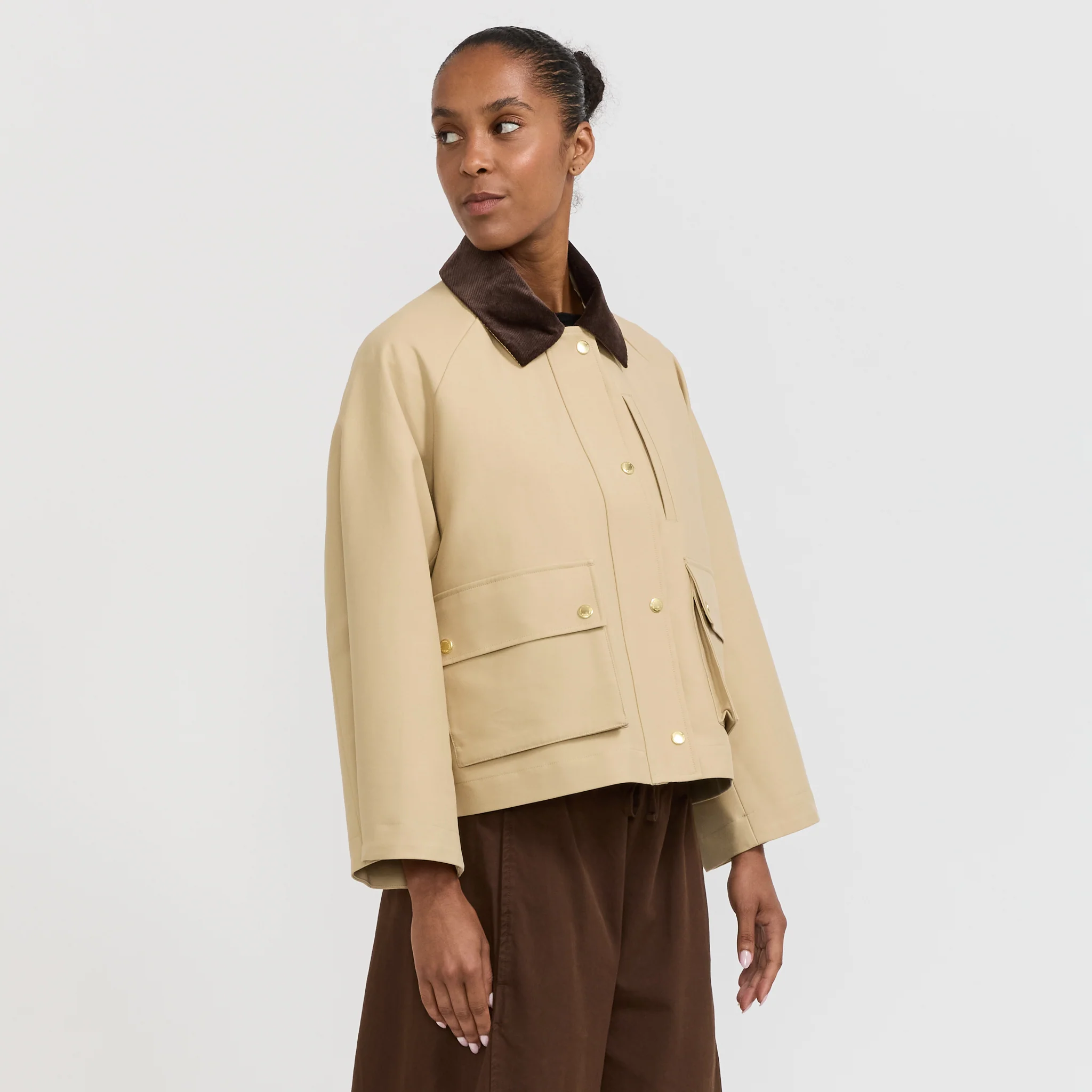 Chore Jacket Tan - Image 3