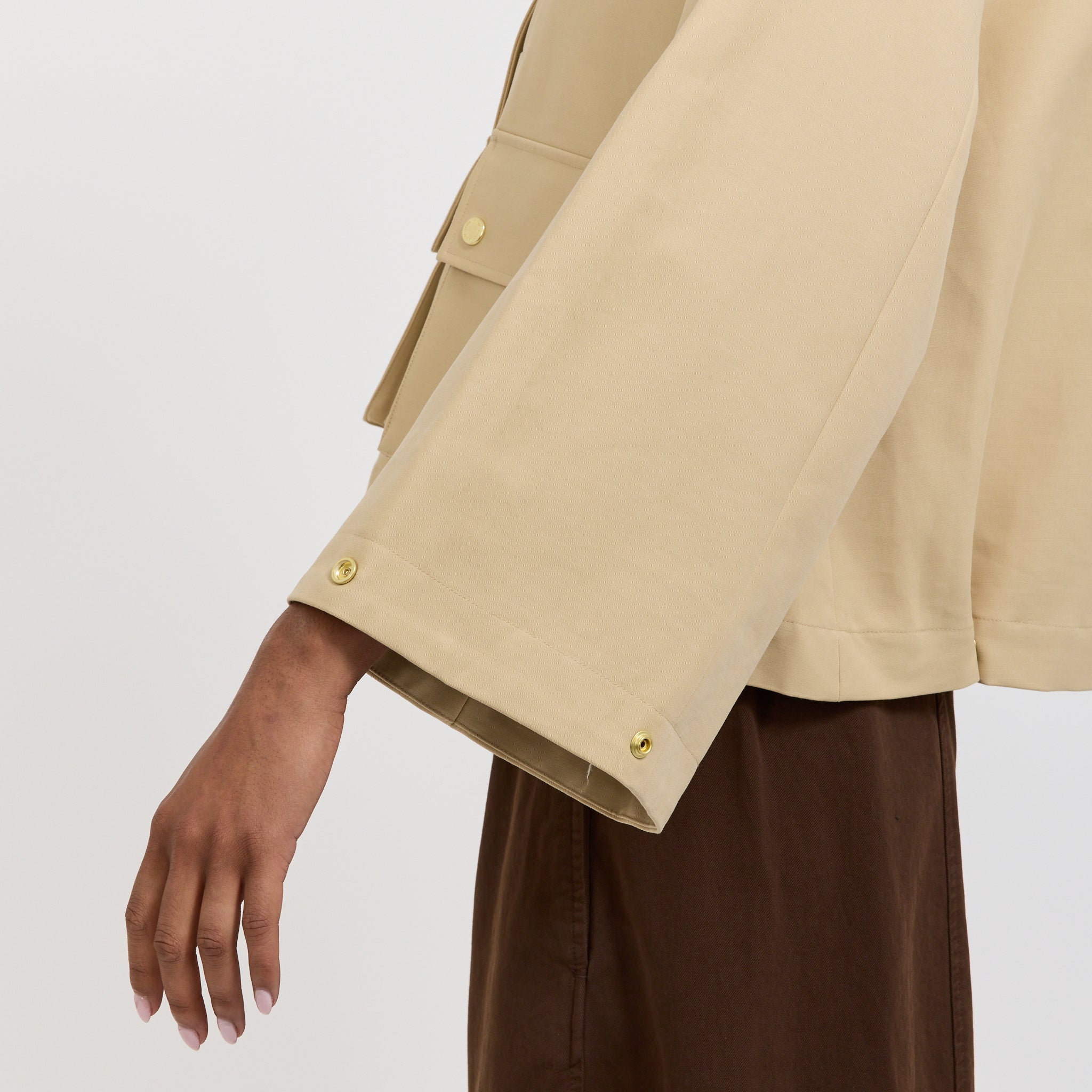 Chore Jacket Tan - Image 9