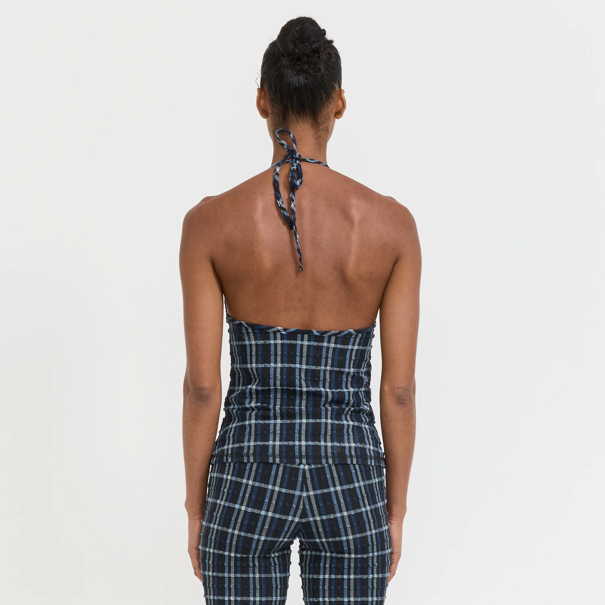 Cindy Halter Top Seersucker Selvedge - Image 4