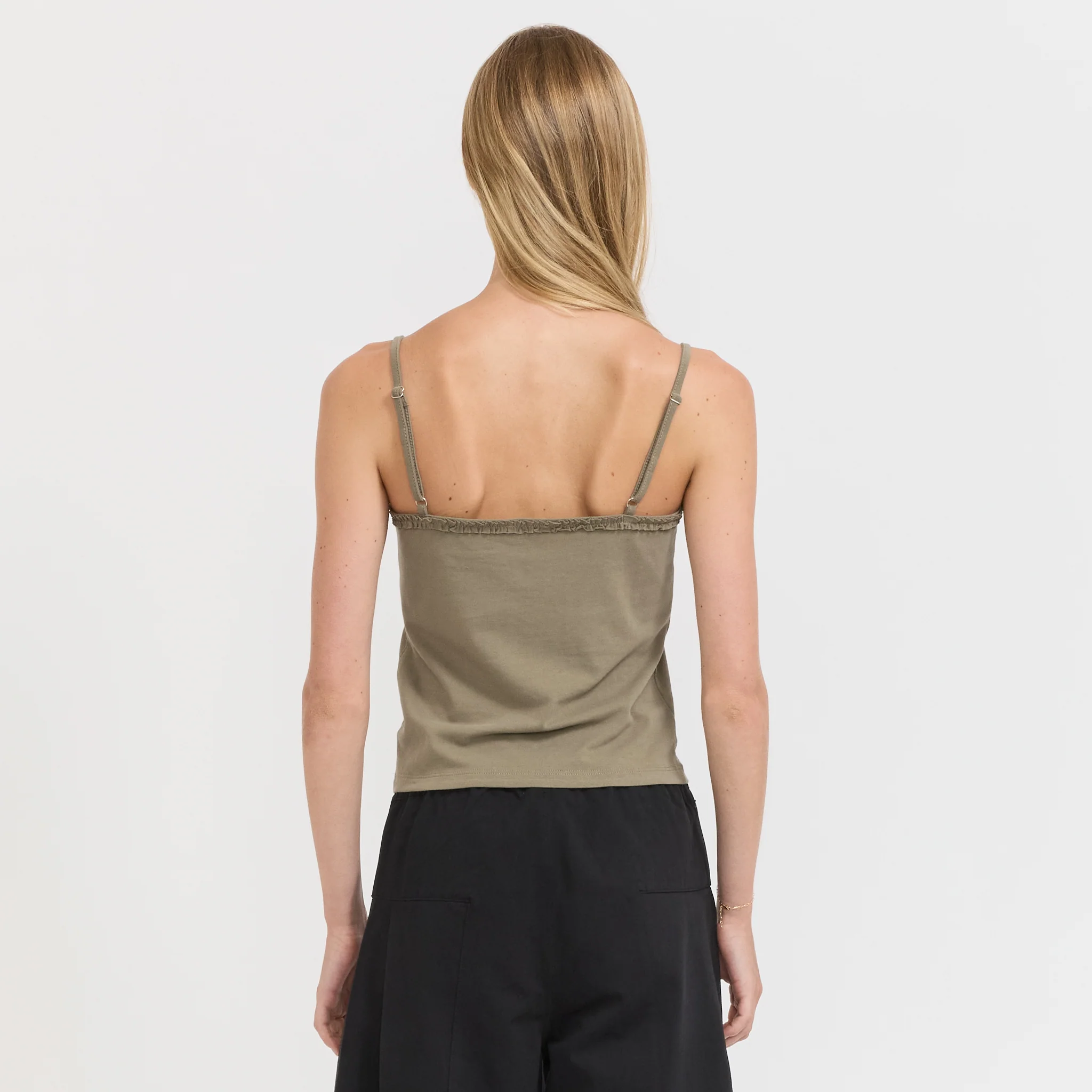 Clasp Singlet Khaki - Image 4