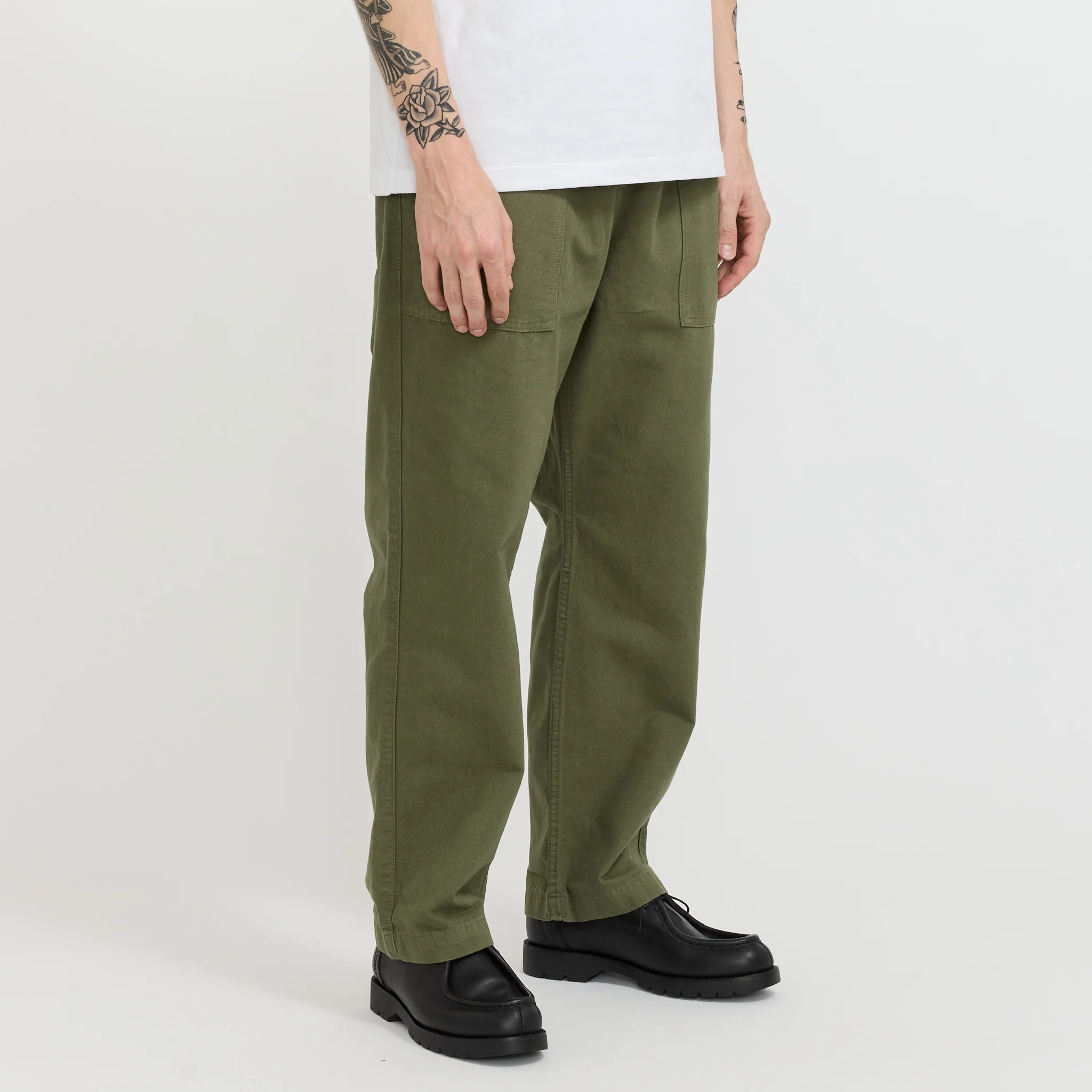 Classic Chef Pants Olive - Image 3