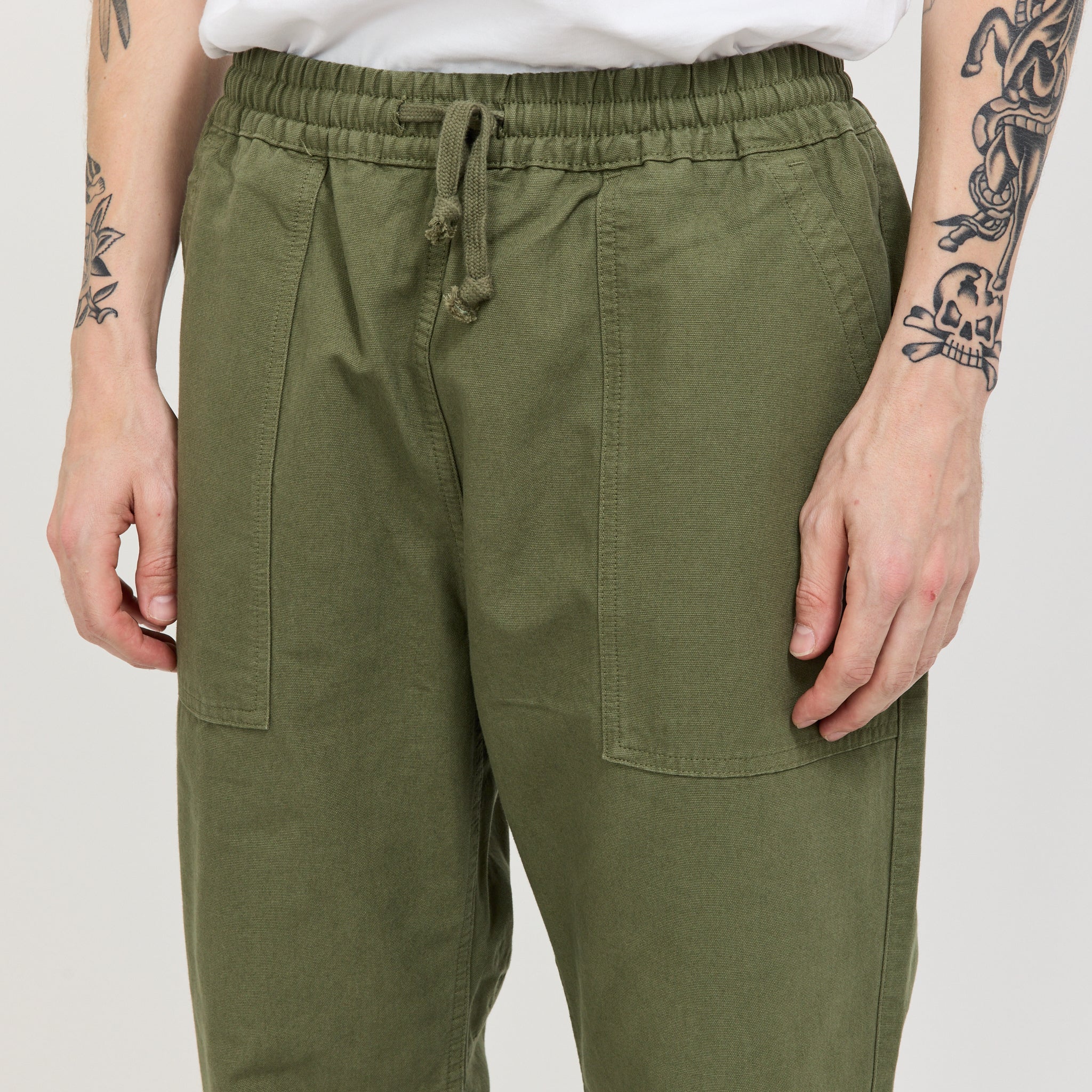 Classic Chef Pants Olive - Image 5