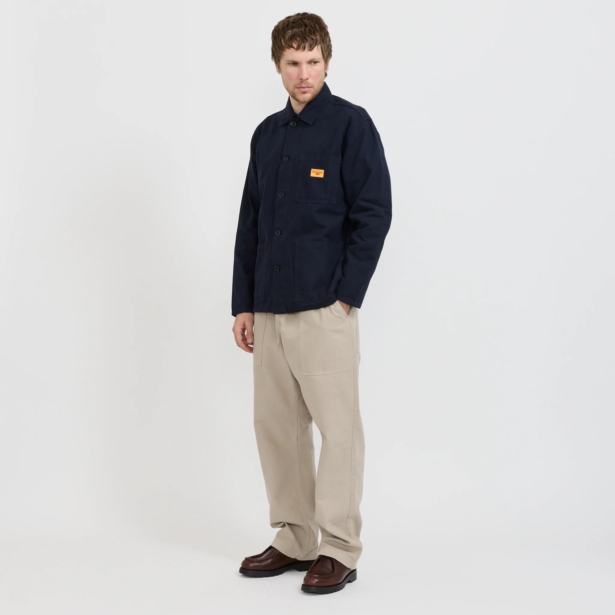 Classic Chore Shirt Dark Navy - Image 2