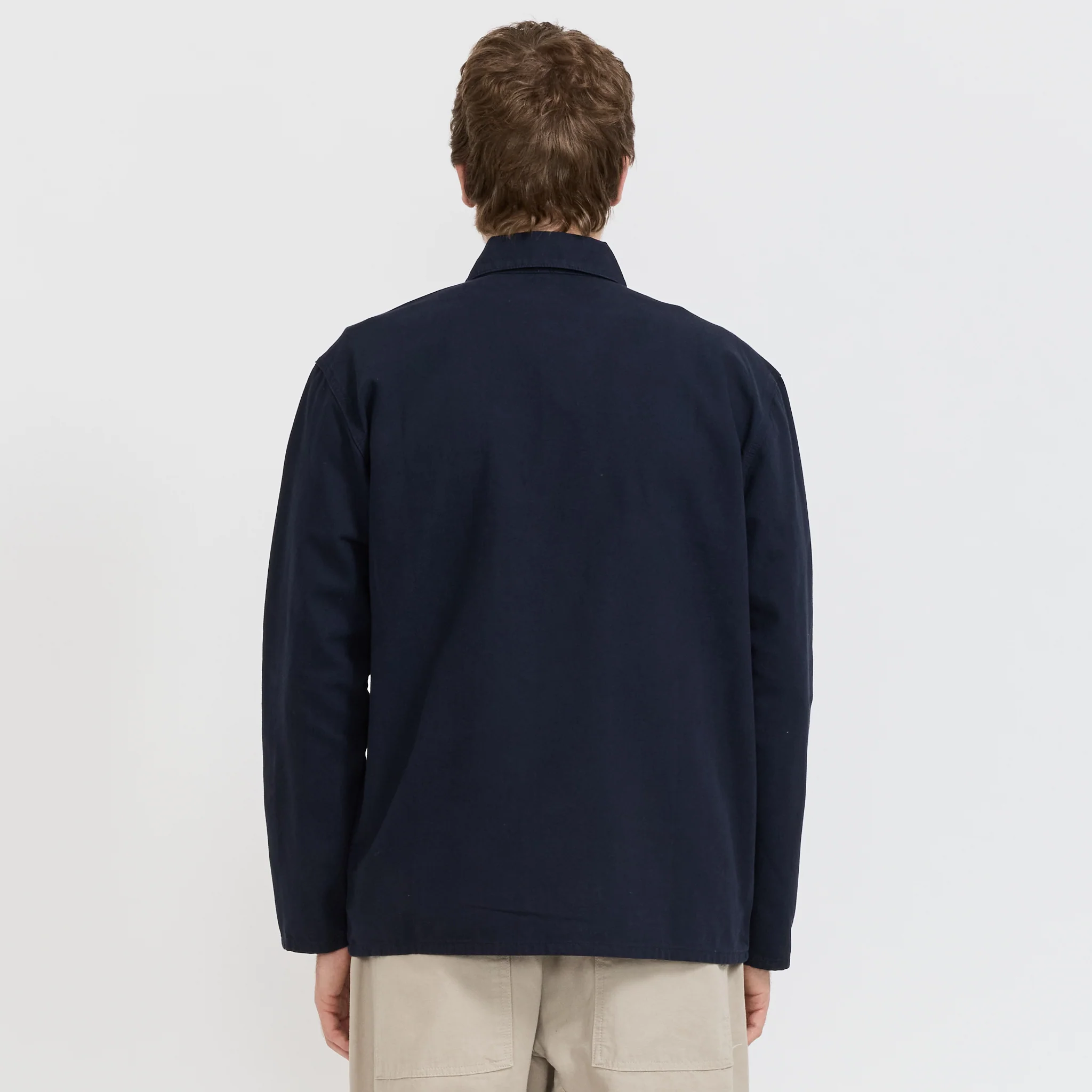 Classic Chore Shirt Dark Navy - Image 4