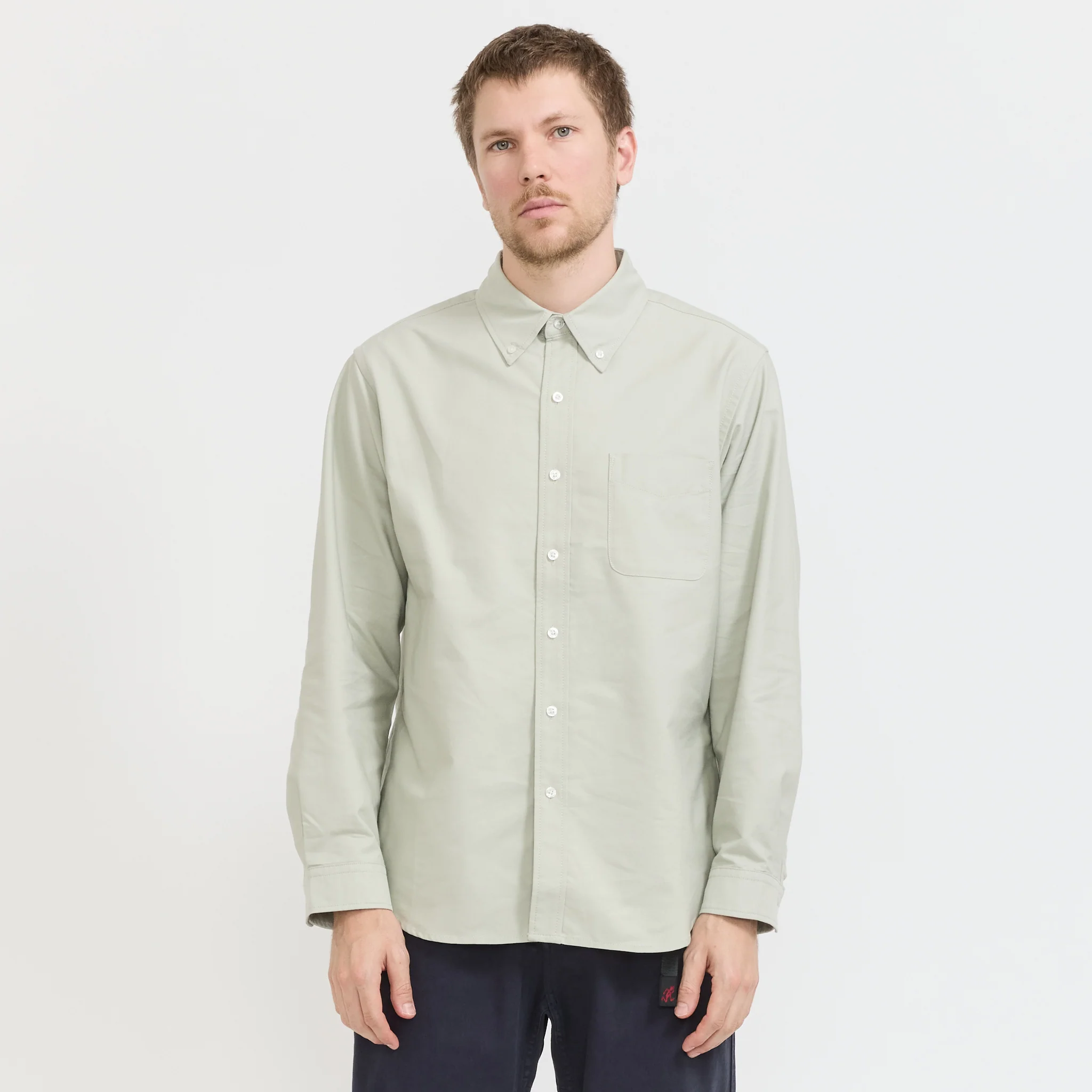 Classic Oxford Coolmax Shirt Lime Green