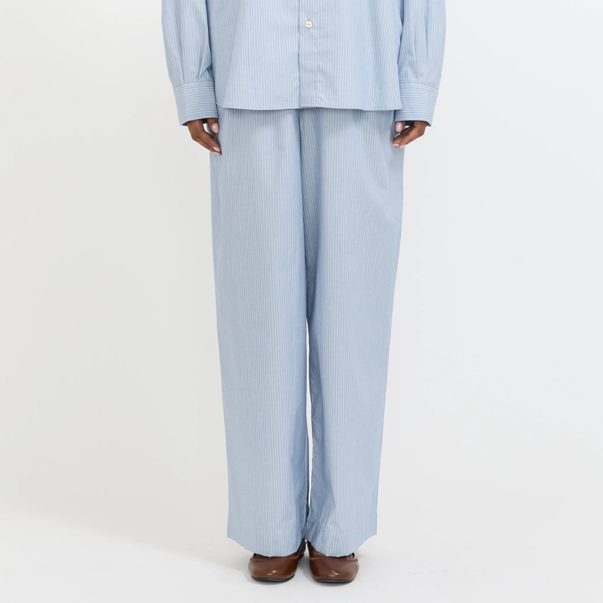 Claude Pants Blue Stripe
