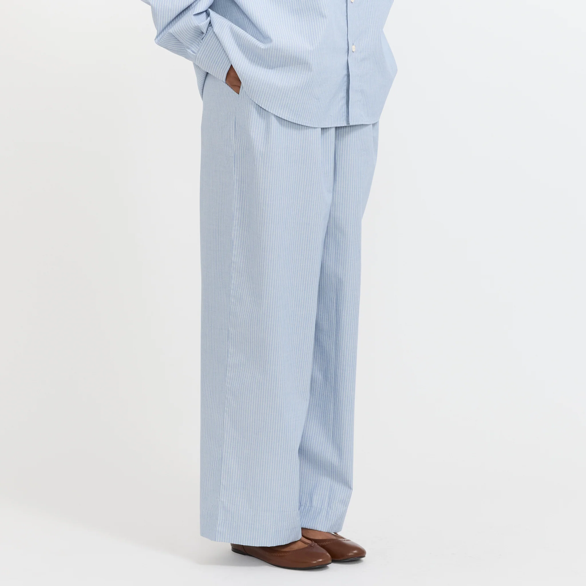 Claude Pants Blue Stripe - Image 3