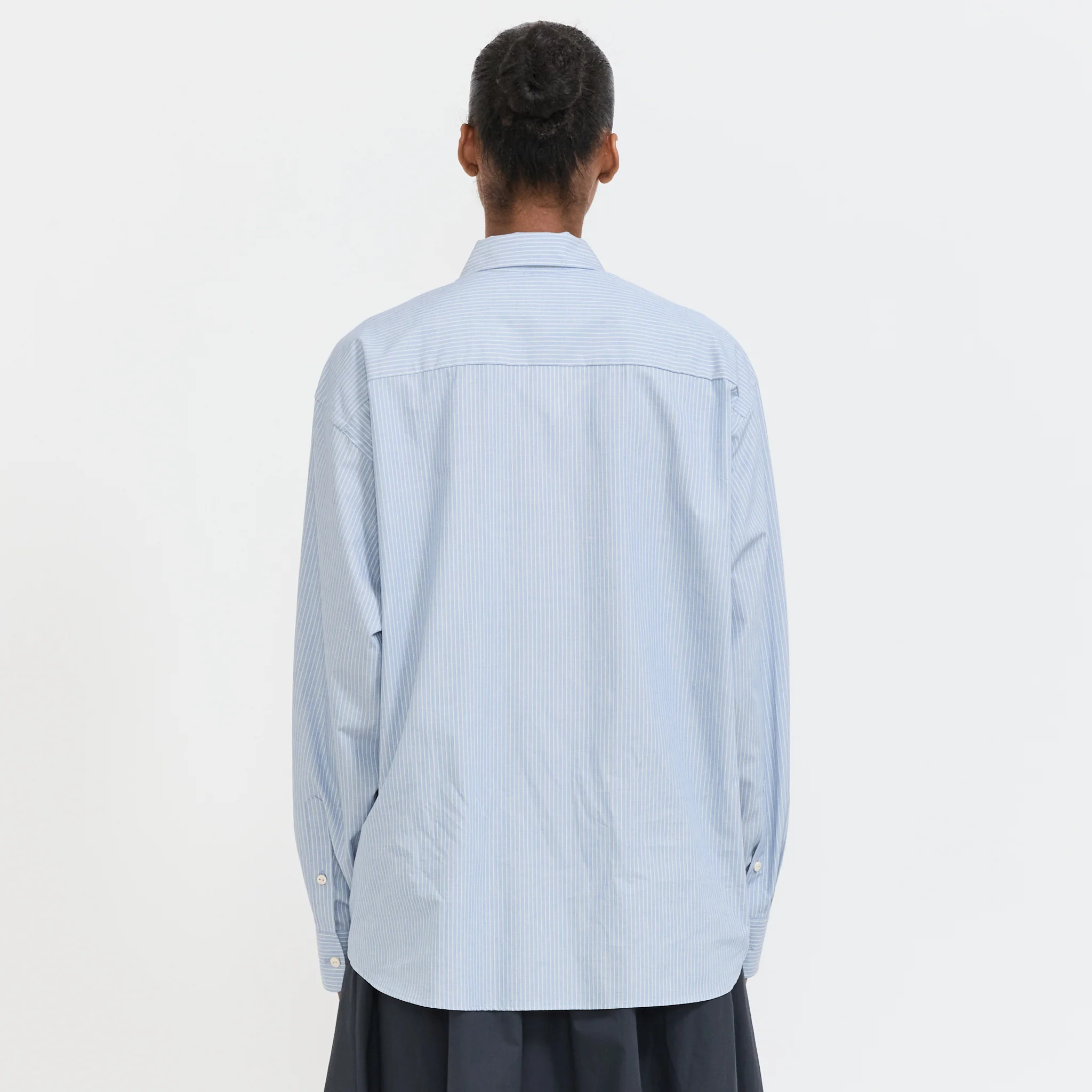 Claude Shirt Blue Stripe - Image 10