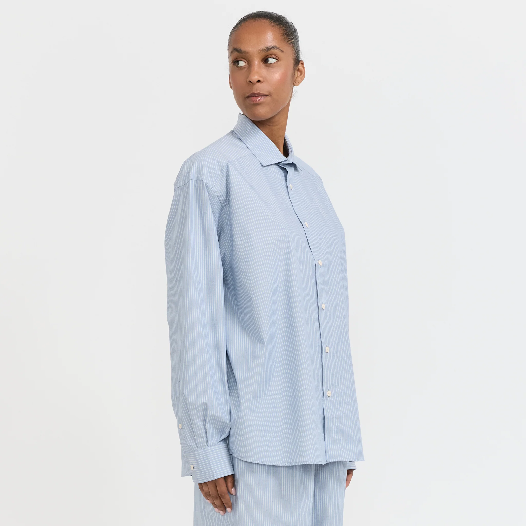 Claude Shirt Blue Stripe - Image 3