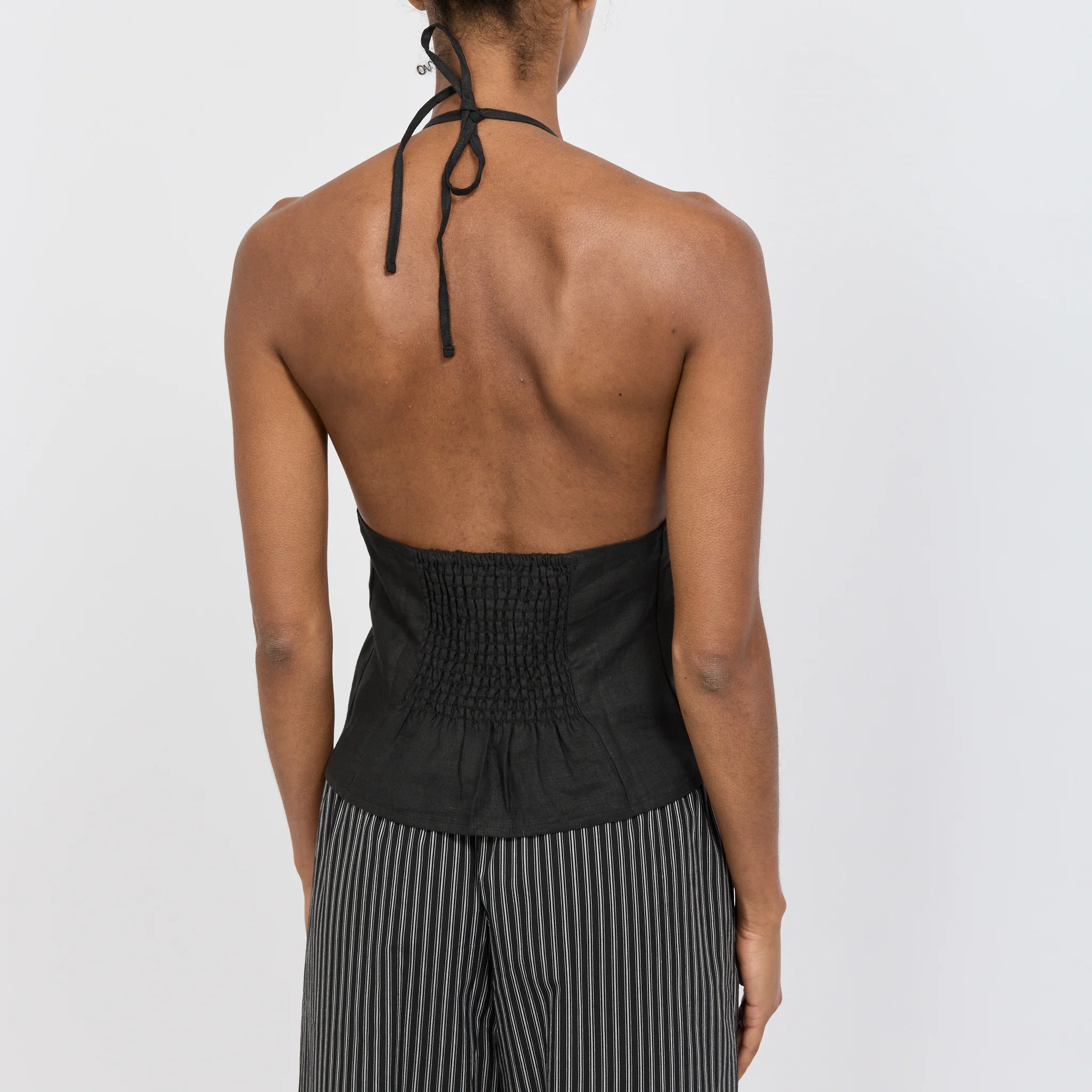 Close Halter Top Black - Image 6