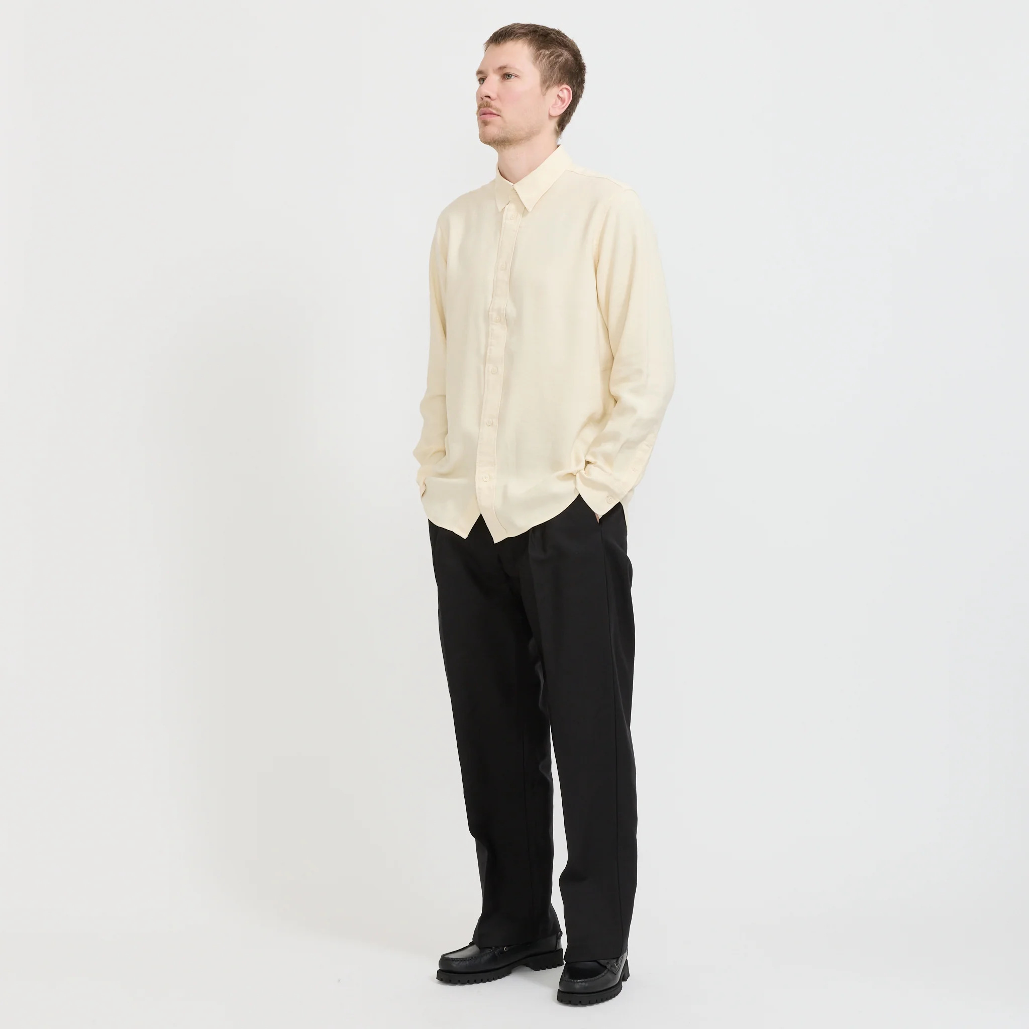 Colby Shirt Ivory - Image 2