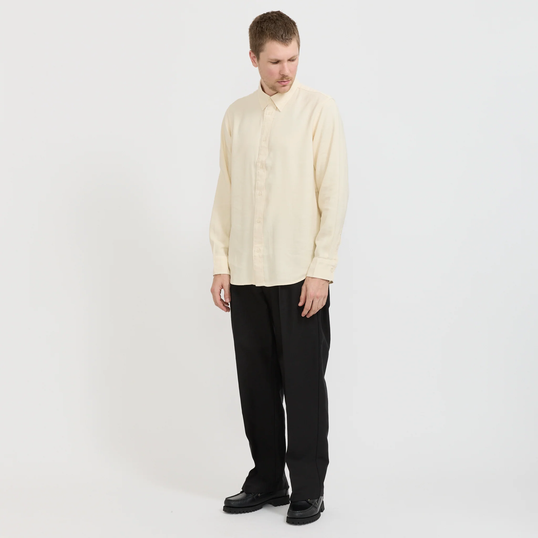 Colby Shirt Ivory - Image 8