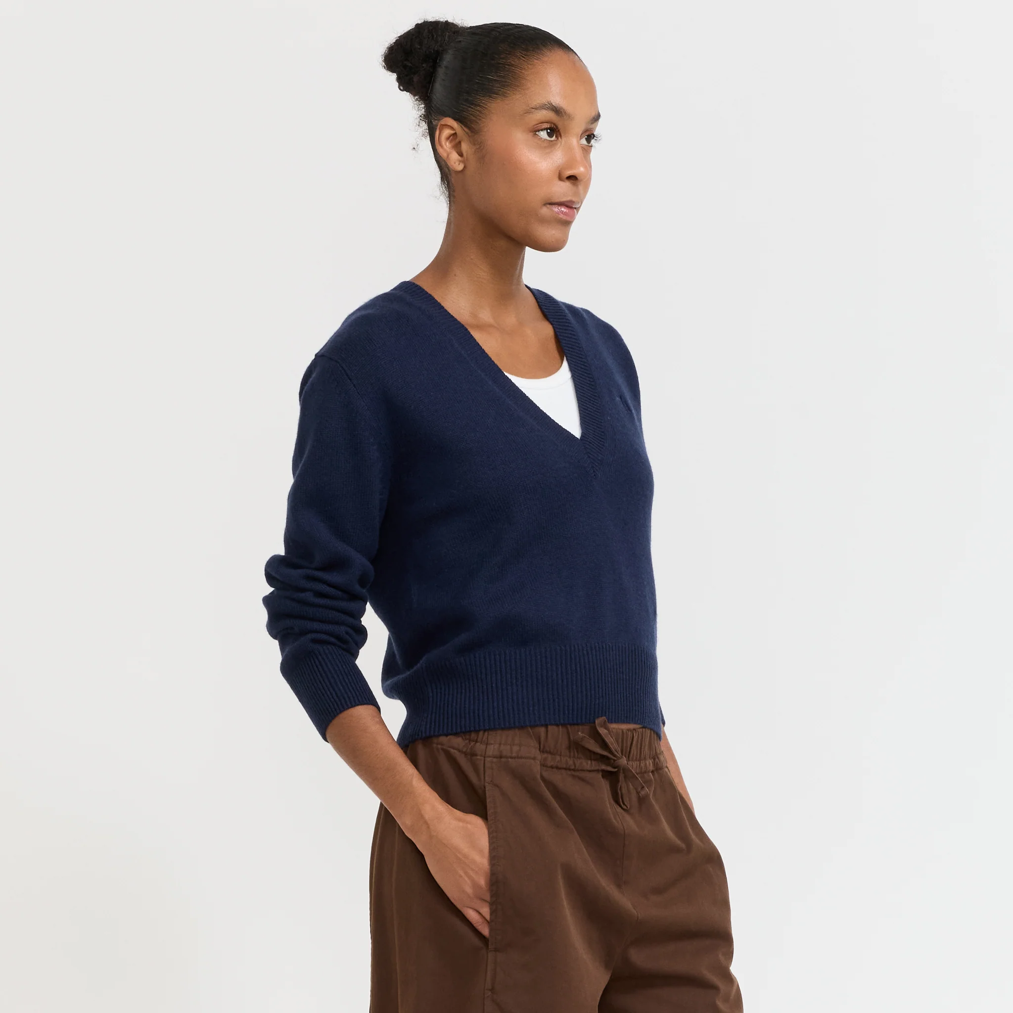 Colette Sweater Navy - Image 3