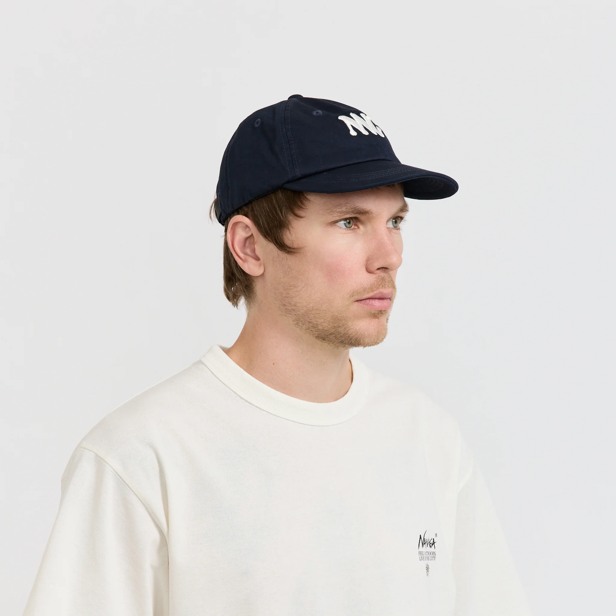 Cotton Twill NNG Logo Cap Navy - Image 2