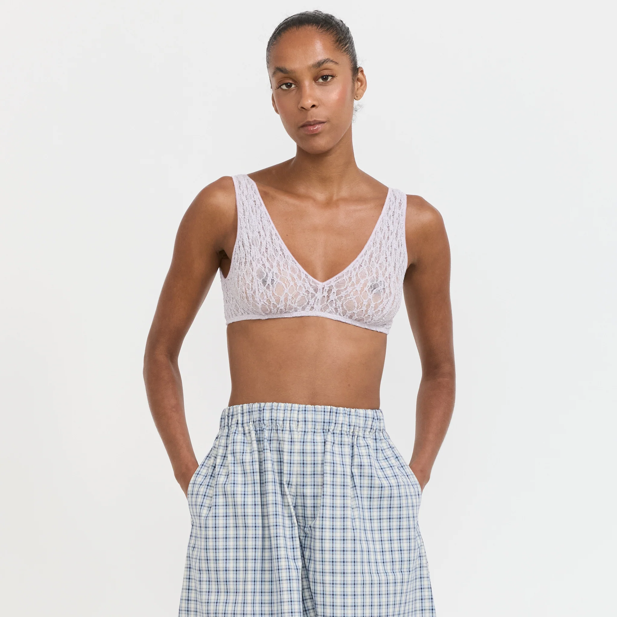 Crescent Bra Cylin Purple