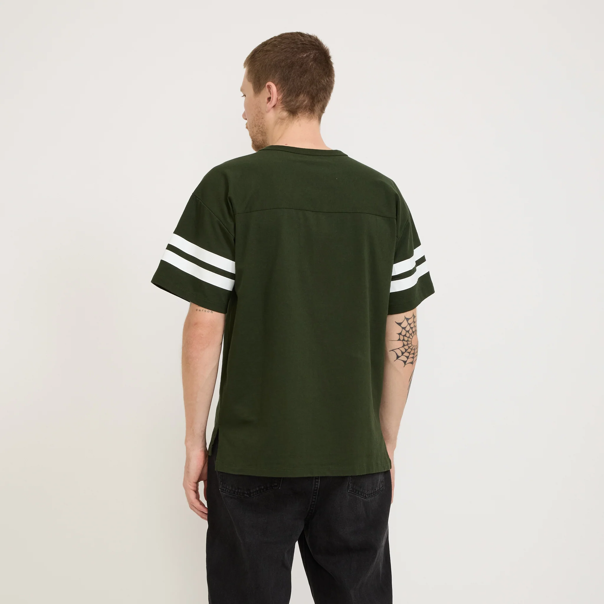 Cult Of Varsity SS Tee Forest Green - Image 3