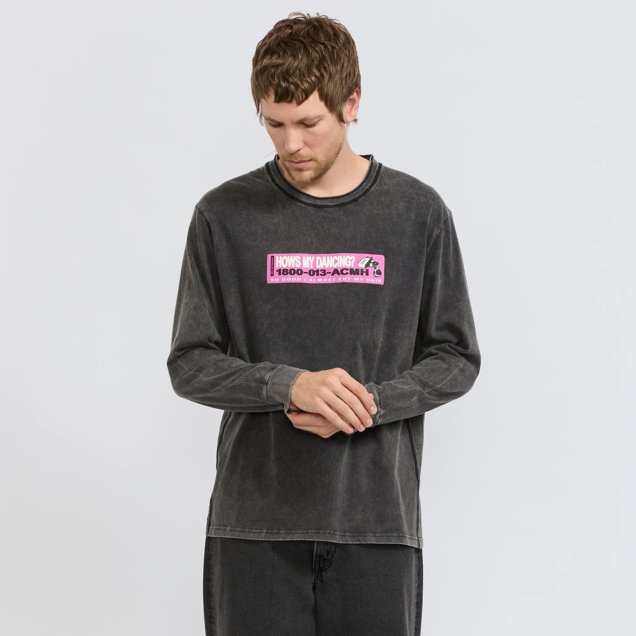 Dancers LS Tee Vintage Black