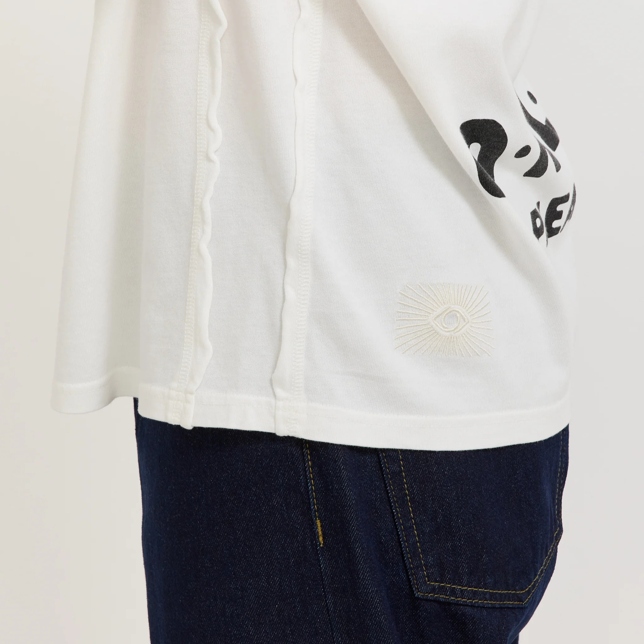 Dancers Only L/S Tee Off White - Image 5
