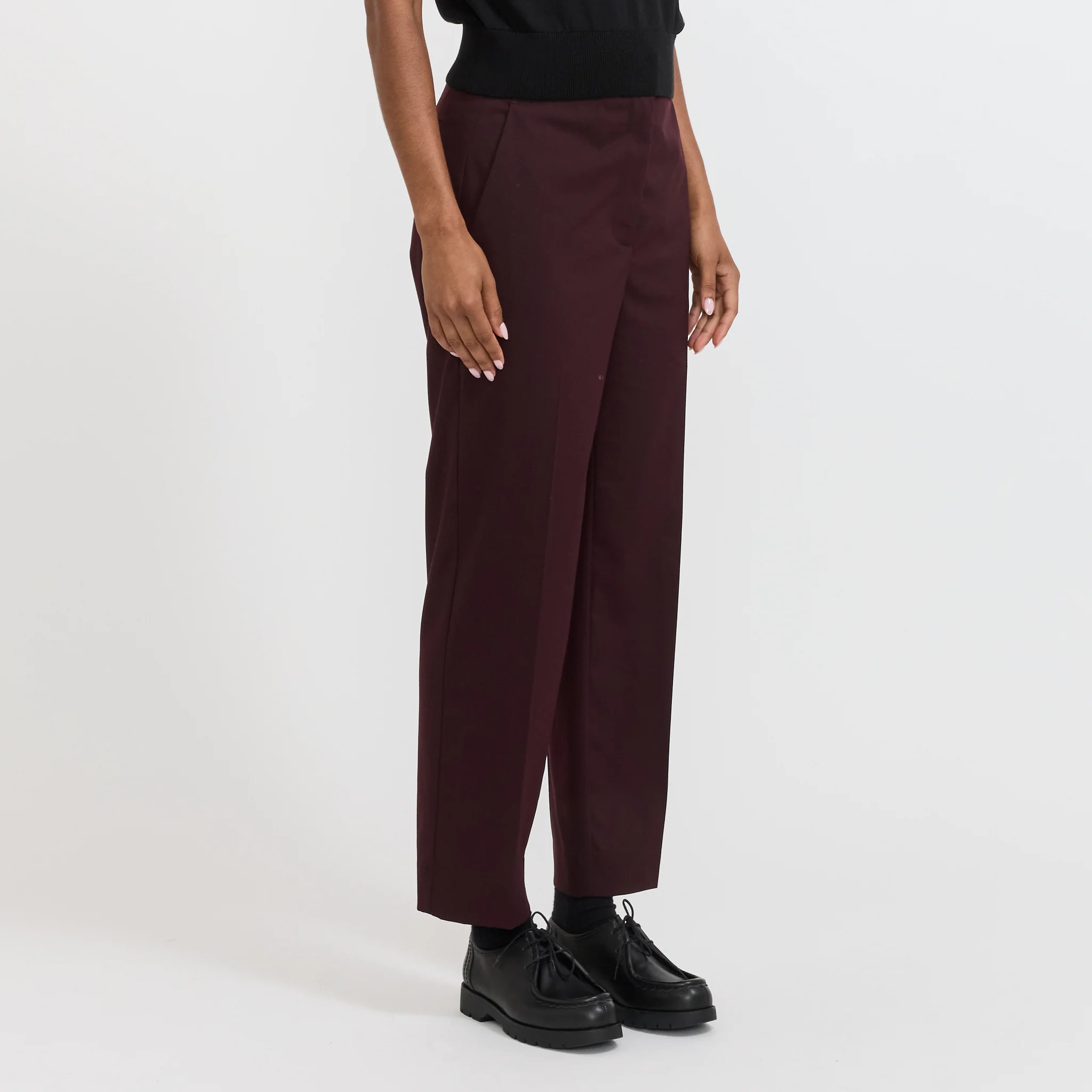 Dark Matter Trousers Everyday Suiting Plum - Image 3