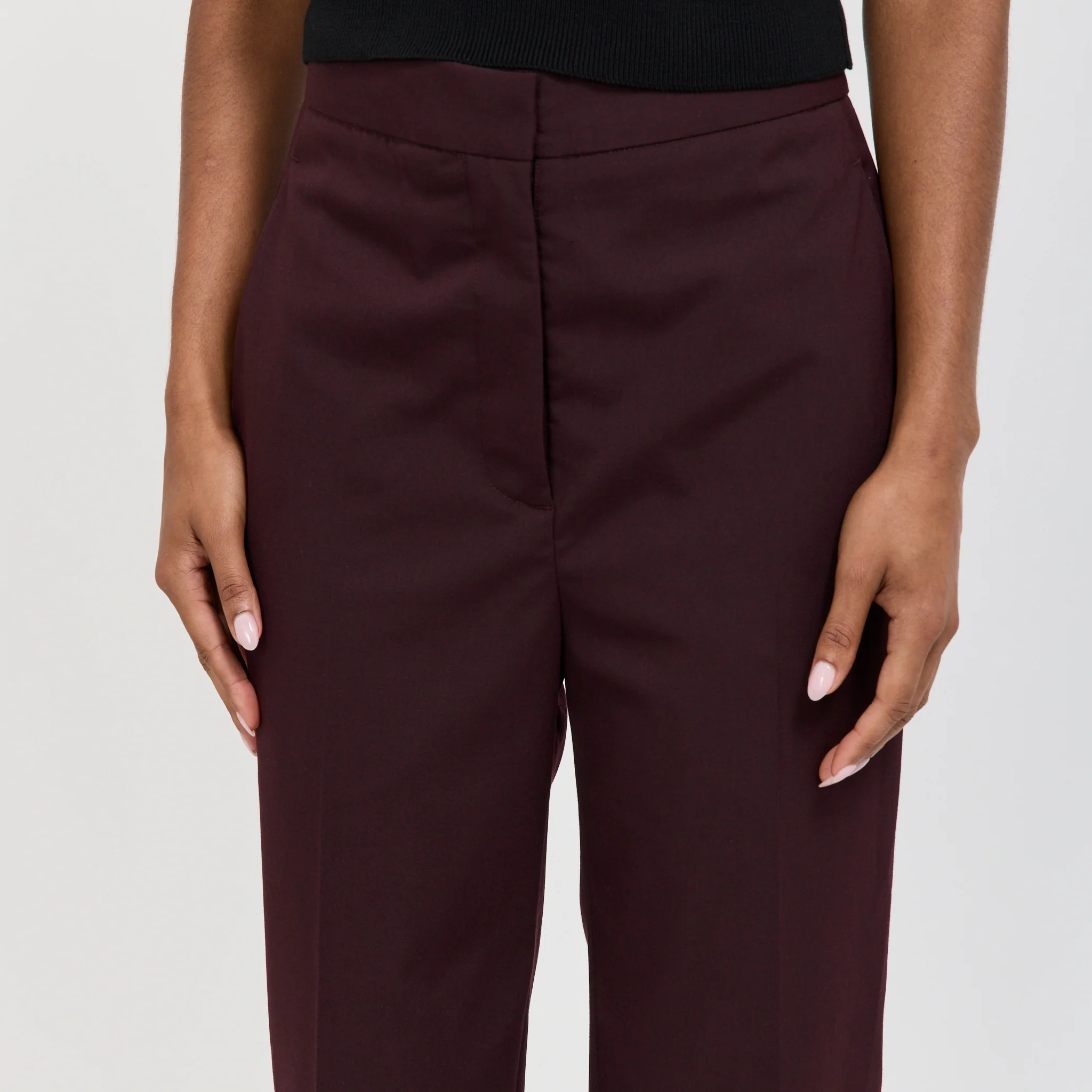 Dark Matter Trousers Everyday Suiting Plum - Image 5