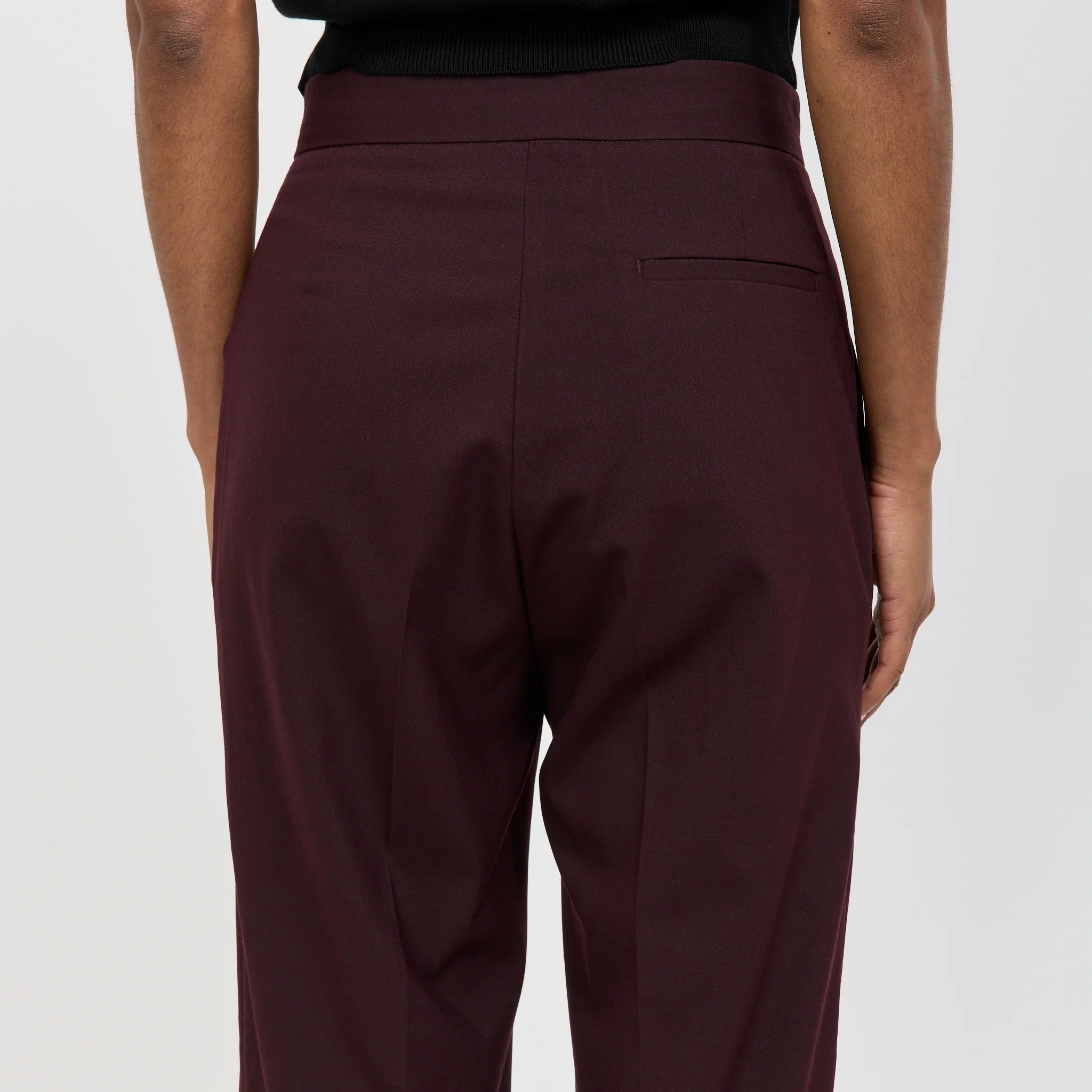 Dark Matter Trousers Everyday Suiting Plum - Image 6