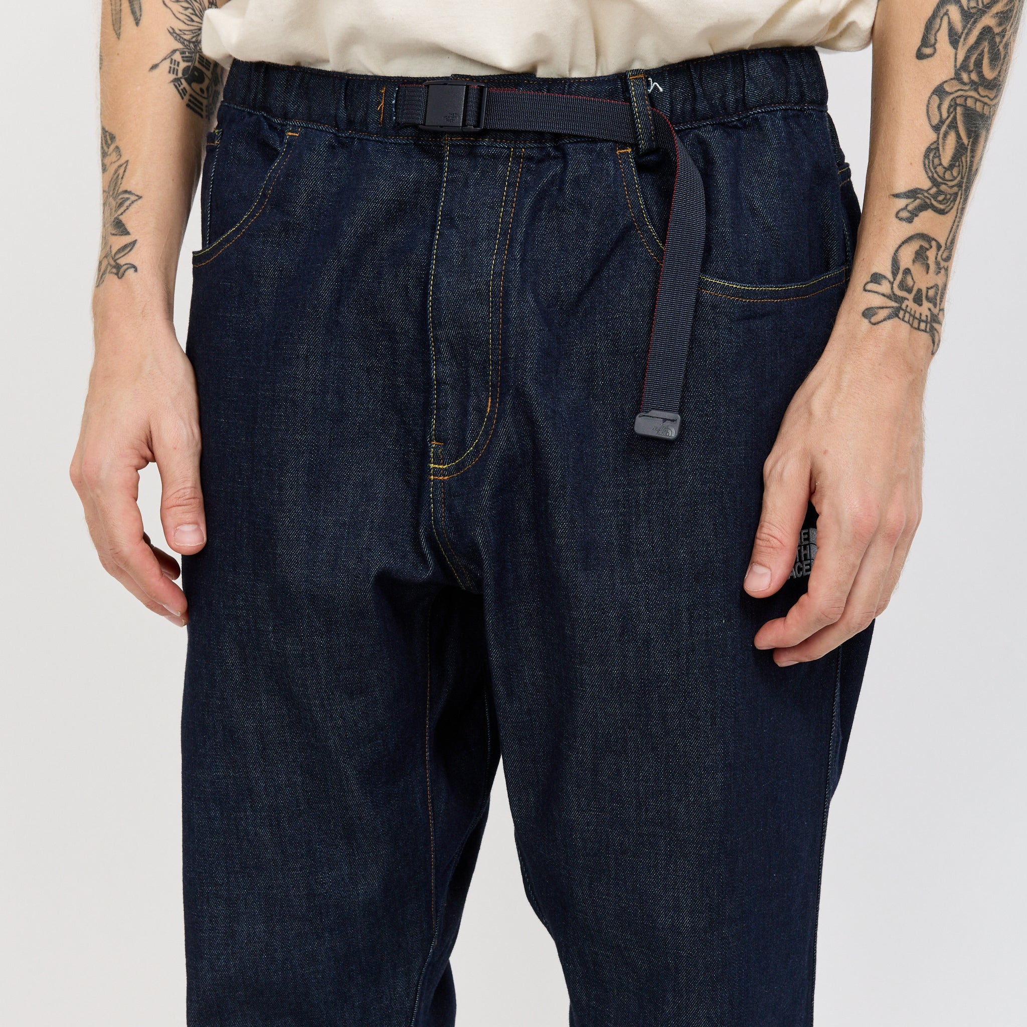 Denim Pants Cordura Dark Indigo Denim Wash - Image 5